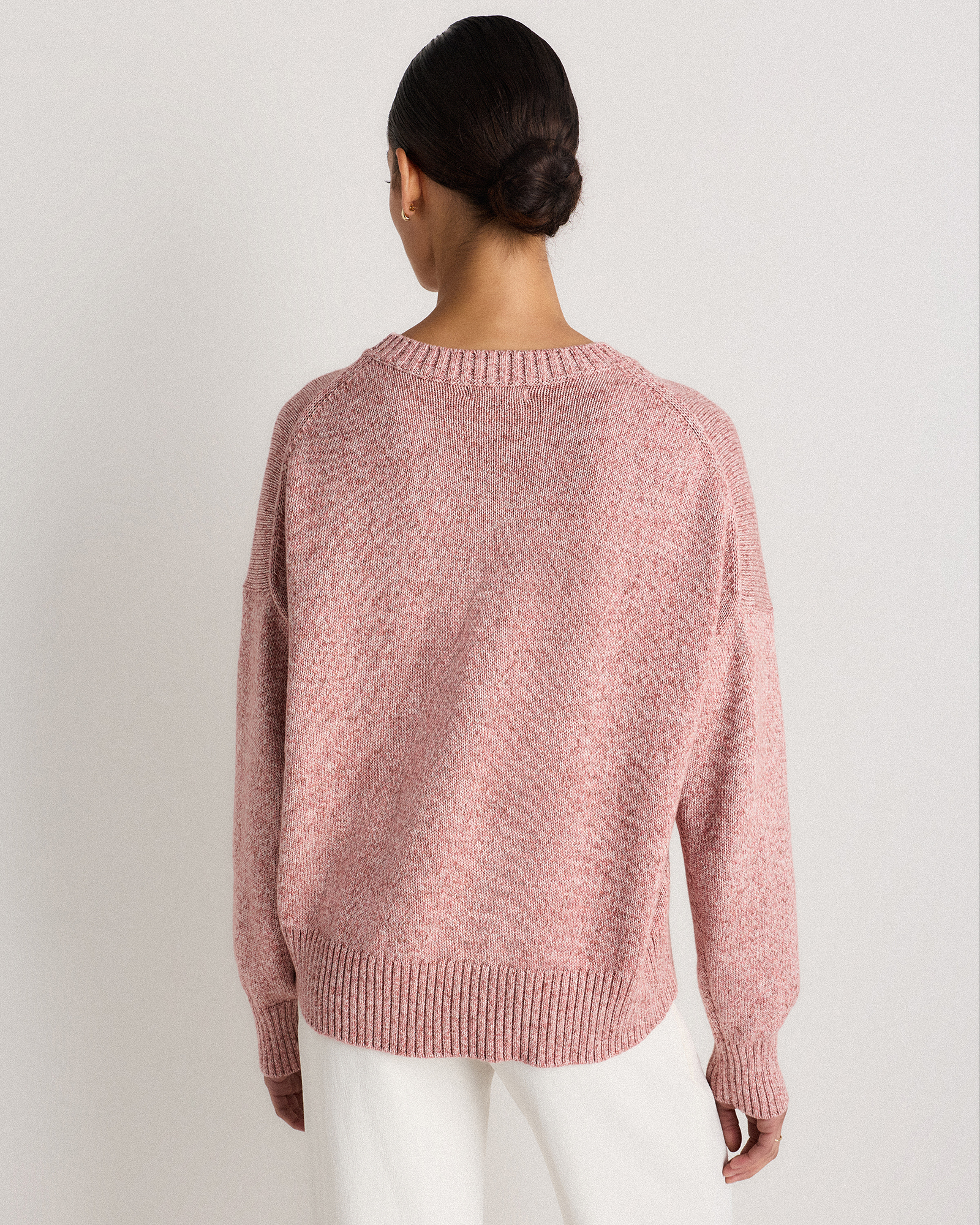 100% Organic Cotton Boyfriend Crew Sweater — Image 29