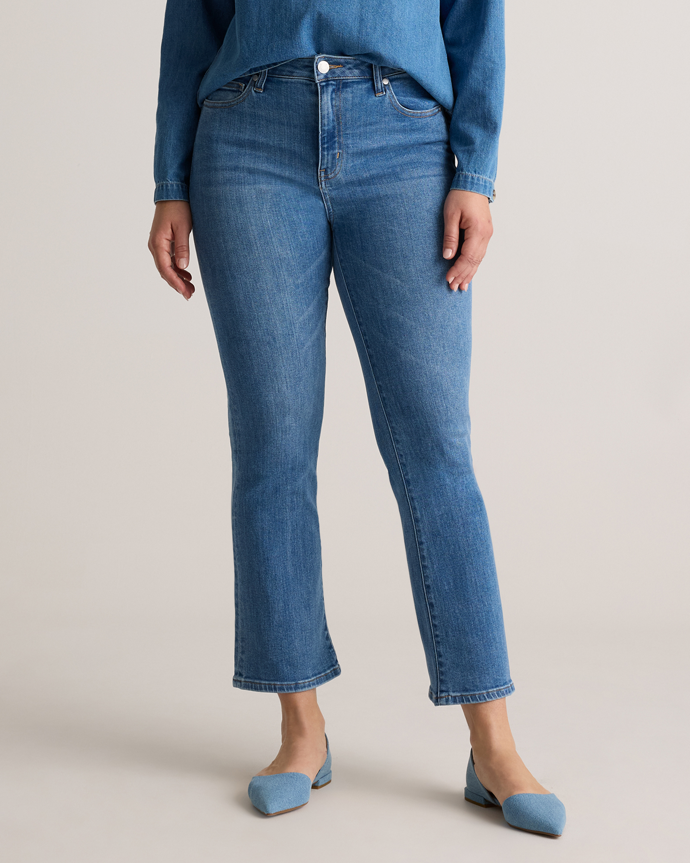 Bella Stretch Kick Flare Jeans — Image 65