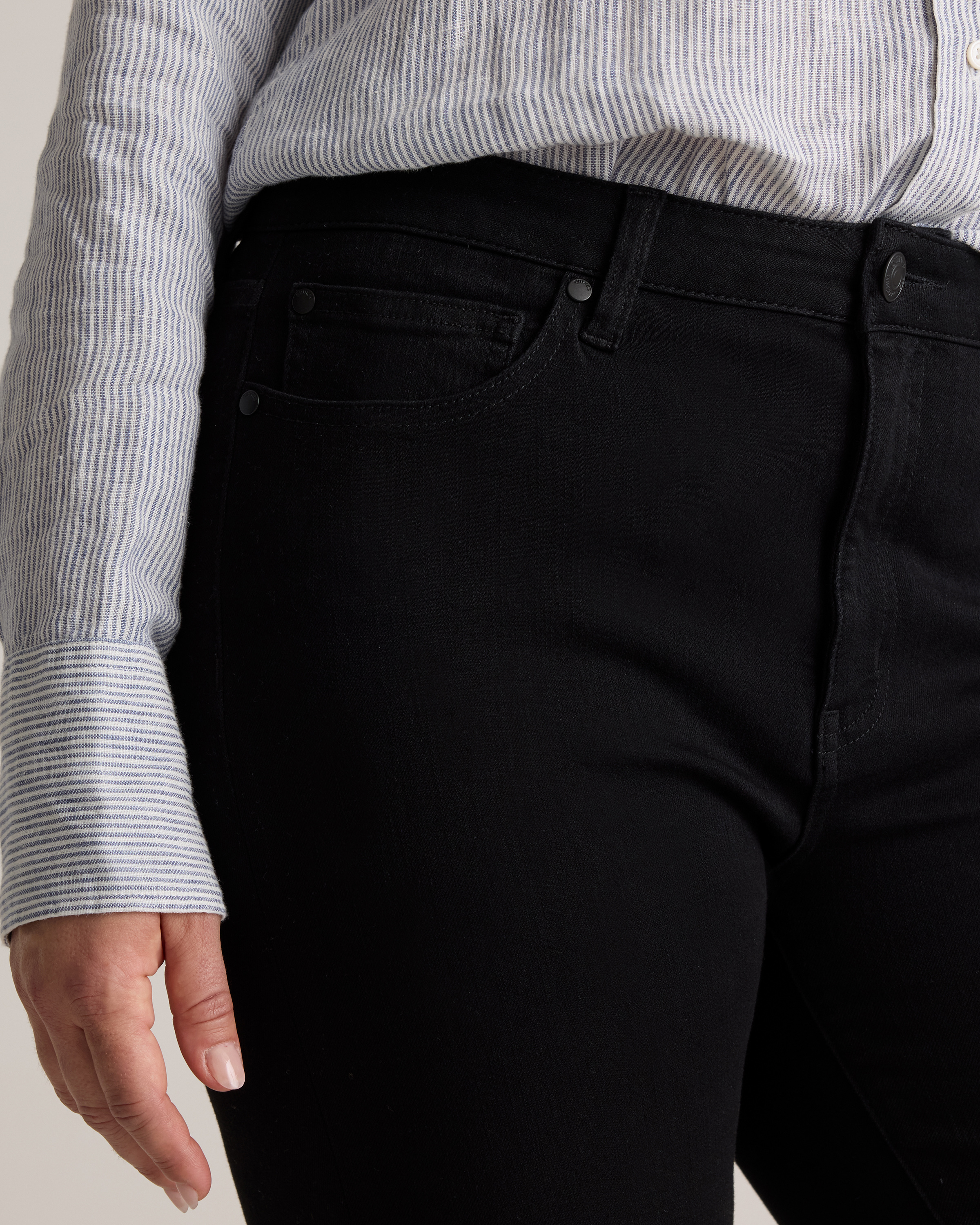 Bella Stretch Kick Flare Jeans — Image 25