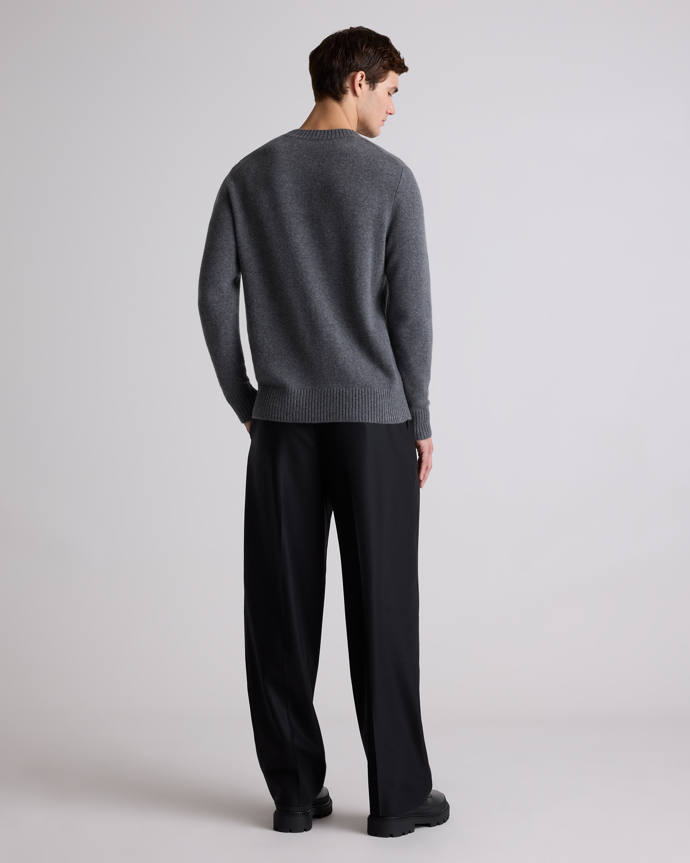 Luxe Baby Cashmere Crewneck Sweater — Image 20