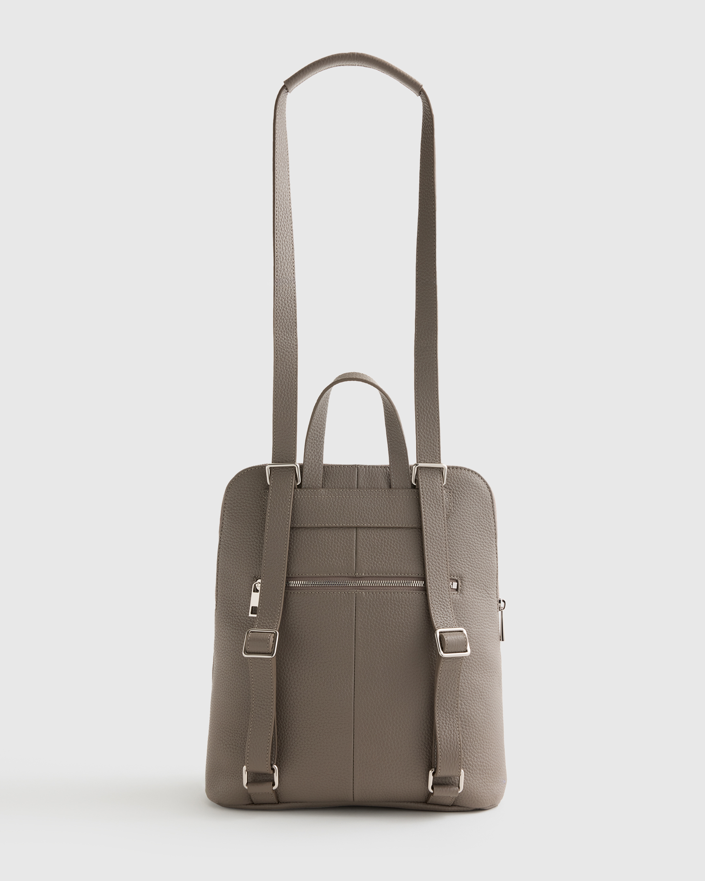Italian Leather Convertible Backpack — Image 26