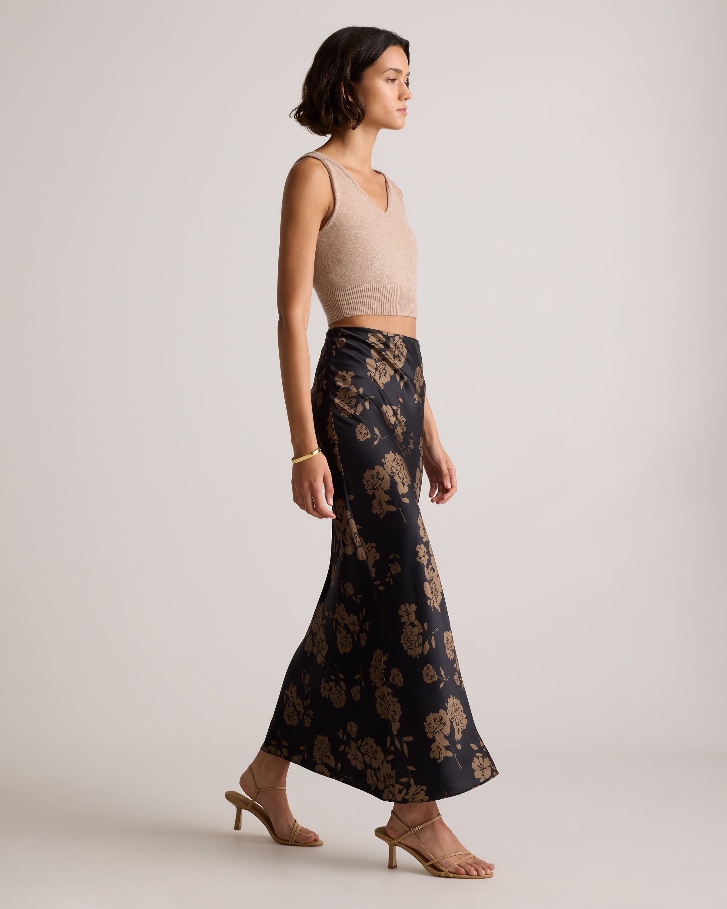 100% Washable Silk Maxi Skirt — Image 36