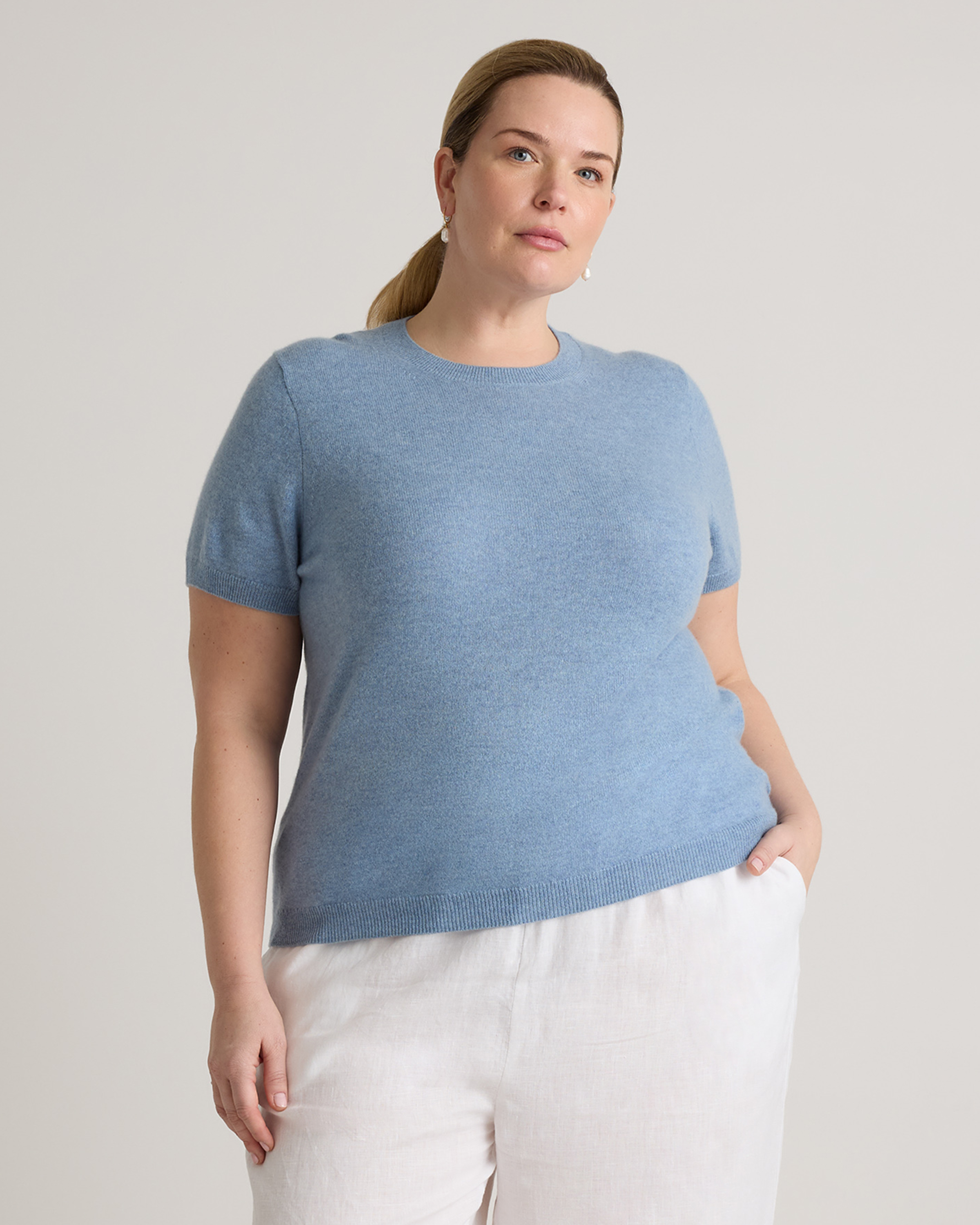 Mongolian Cashmere Tee — Image 57