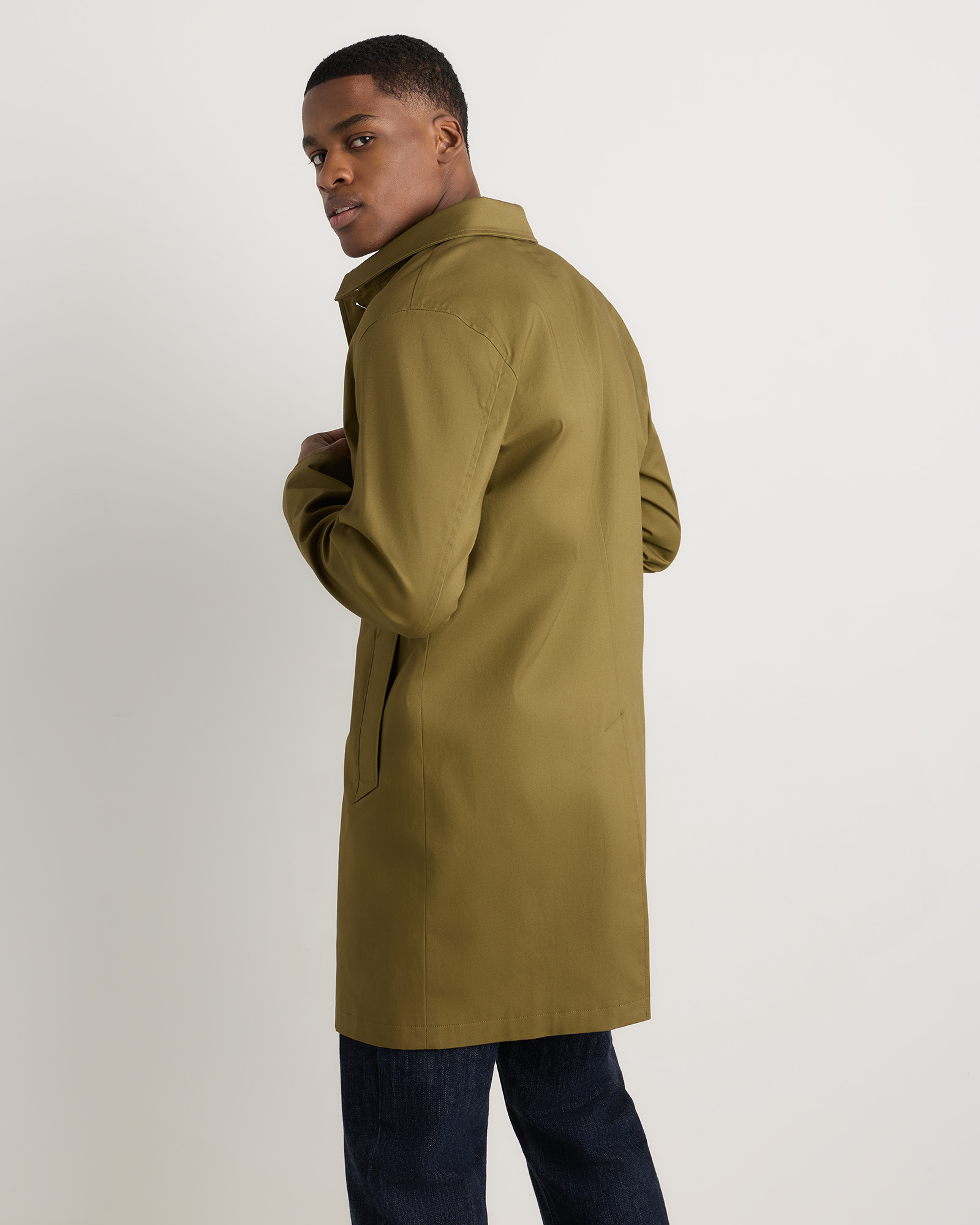 Comfort Stretch Trench Coat — Image 29
