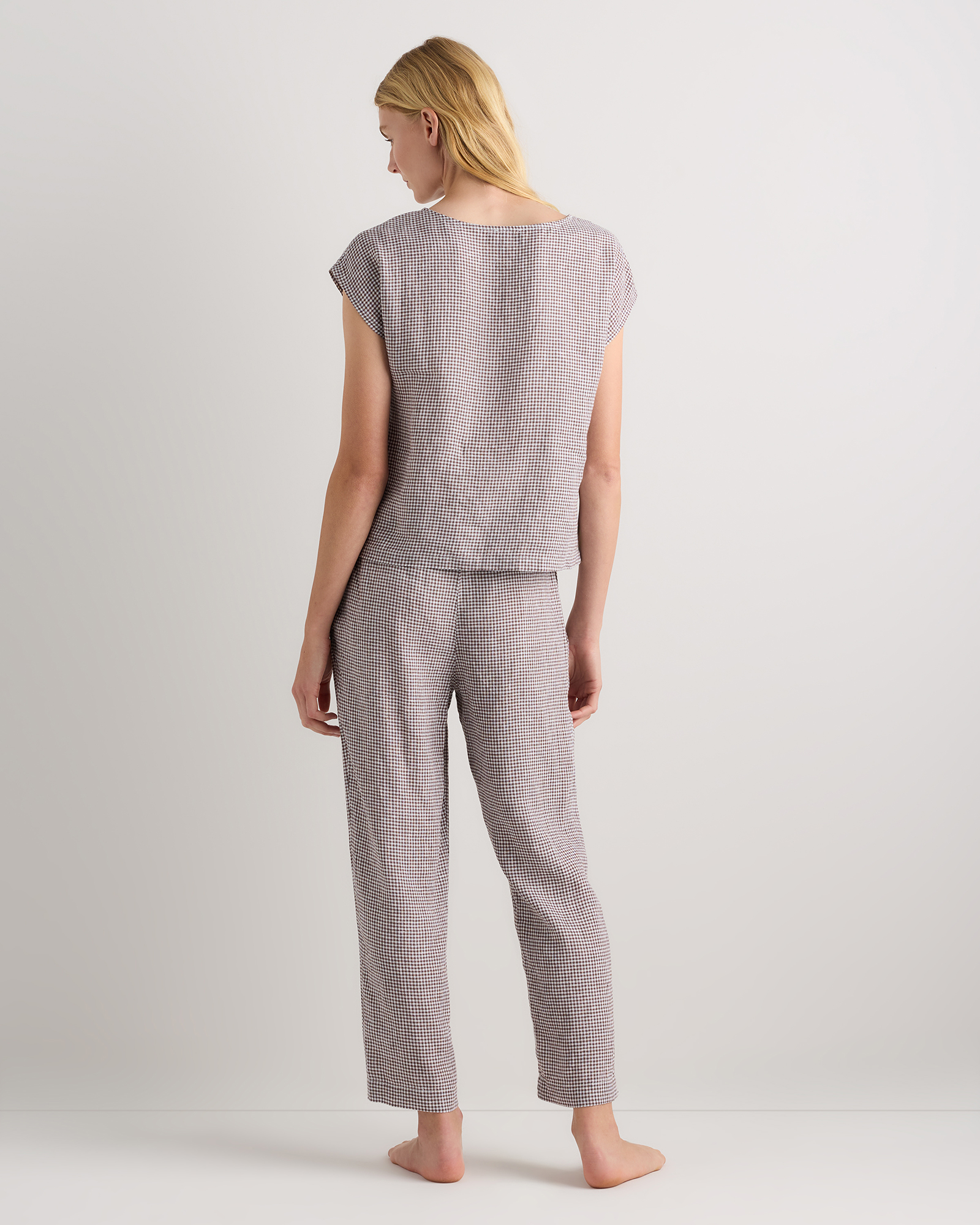 100% European Linen Pajama Set — Image 54
