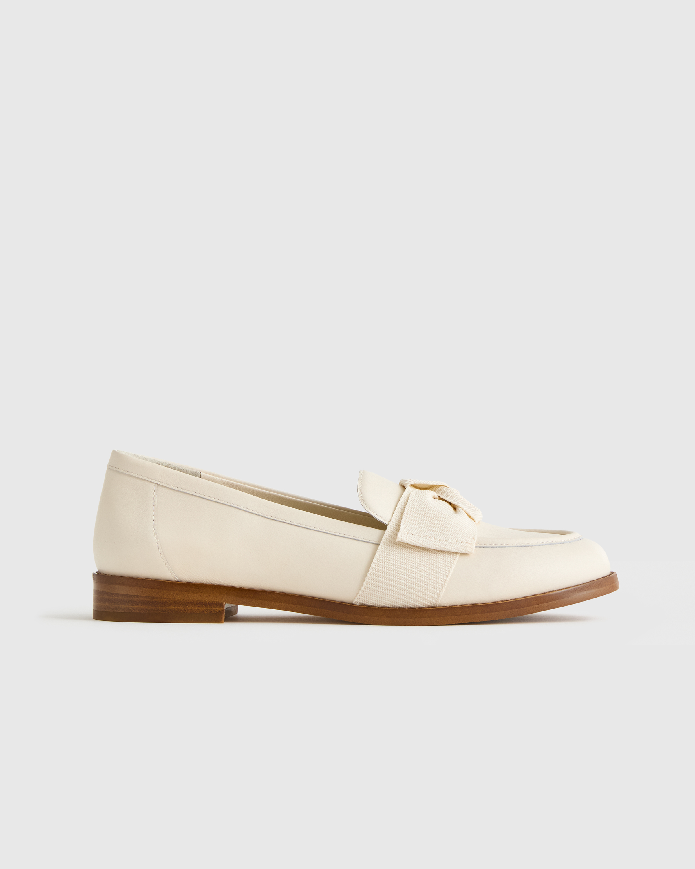 Italian Leather Bow Penny Loafer — Image 11