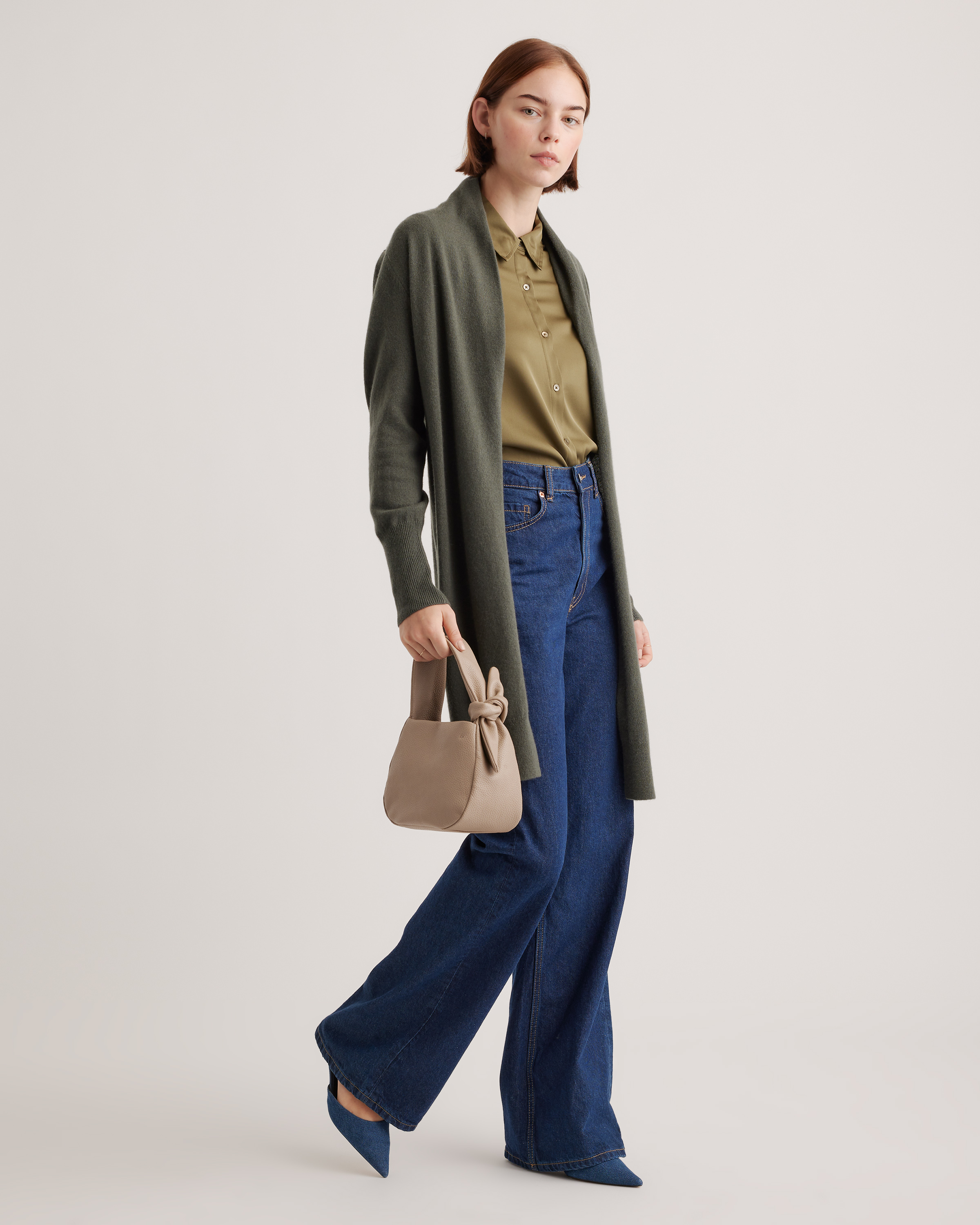 Italian Leather Mini Bow Bag — Image 10