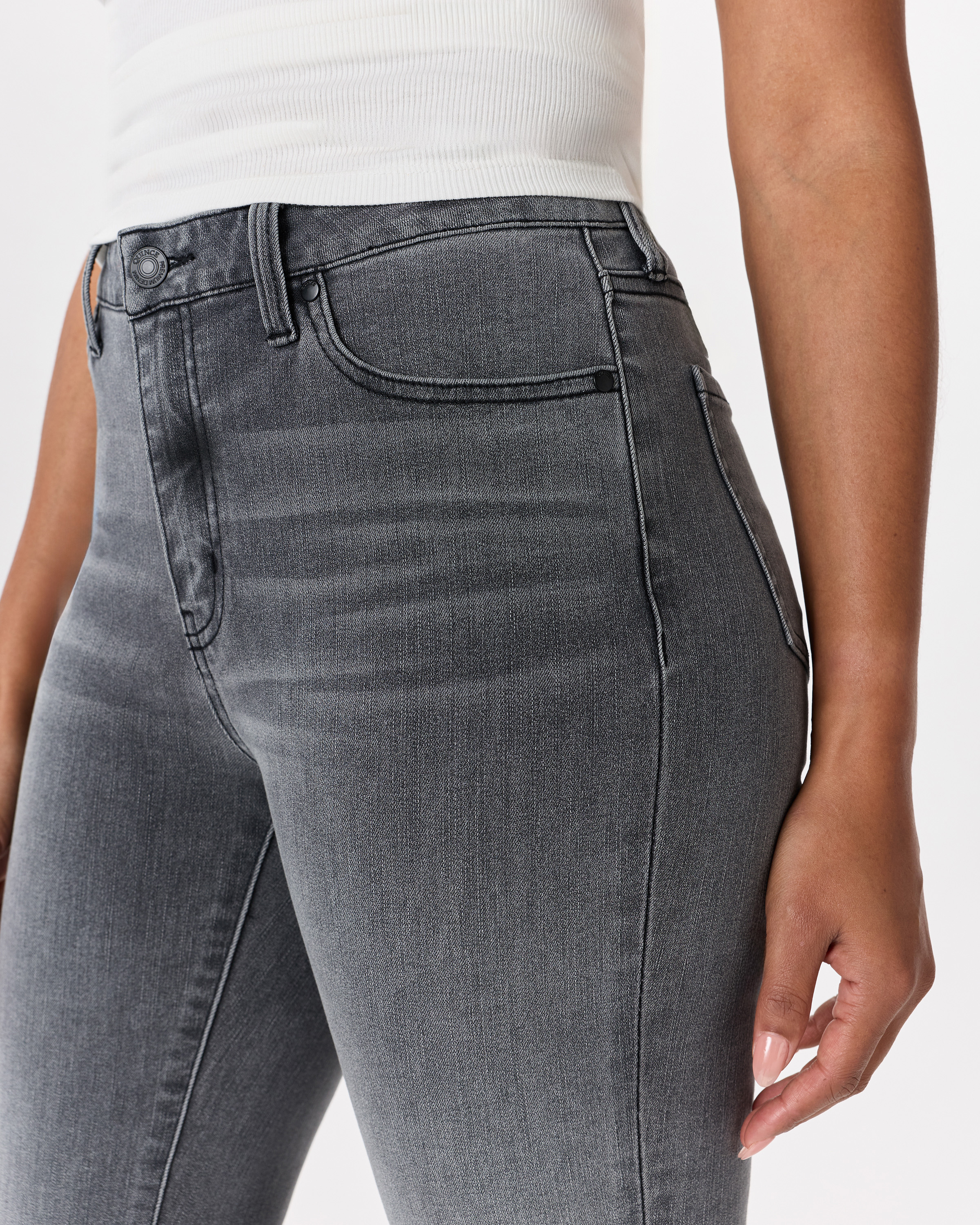 Bella Stretch Kick Flare Jeans — Image 14