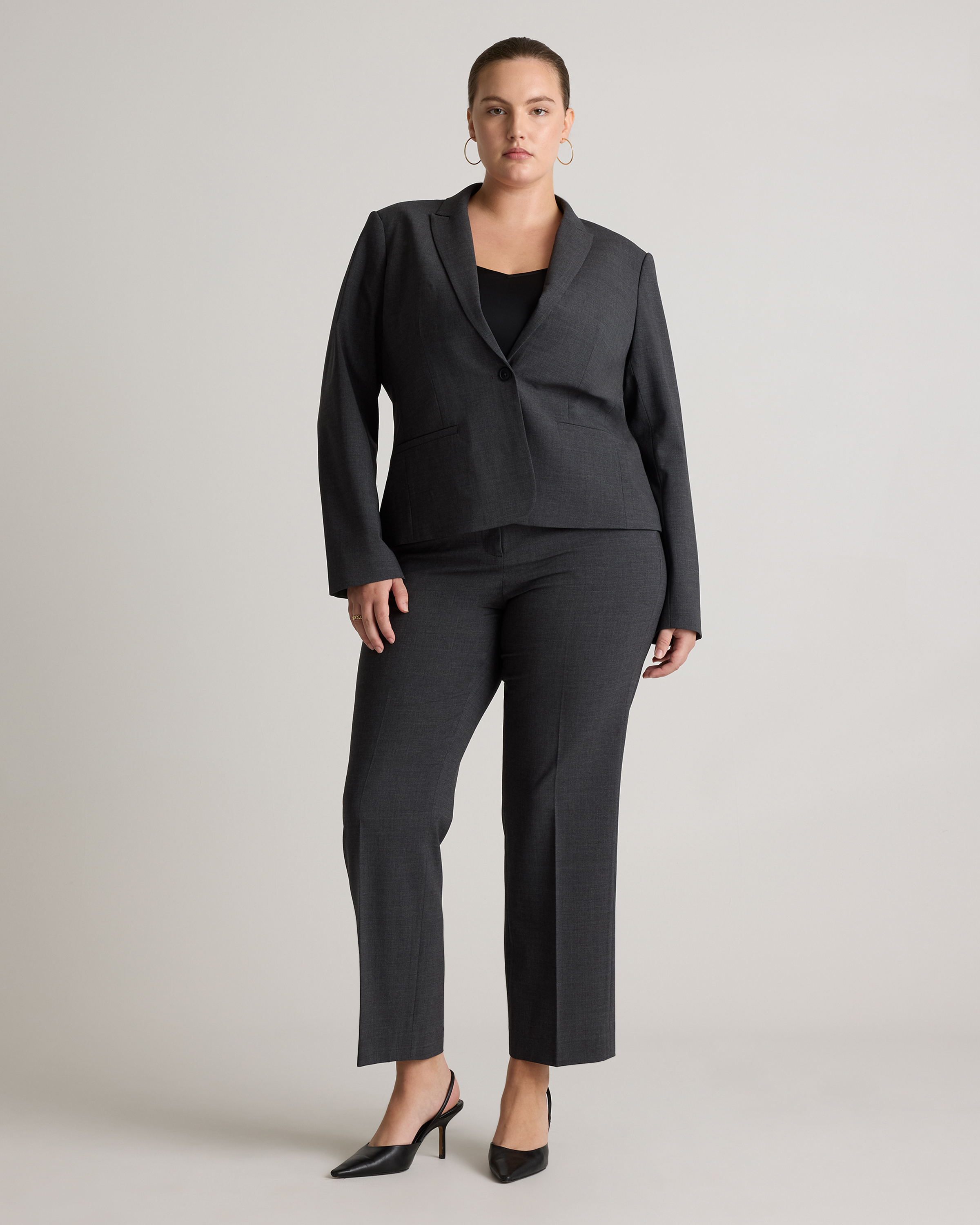 Italian Wool Tailored Blazer — Image 10