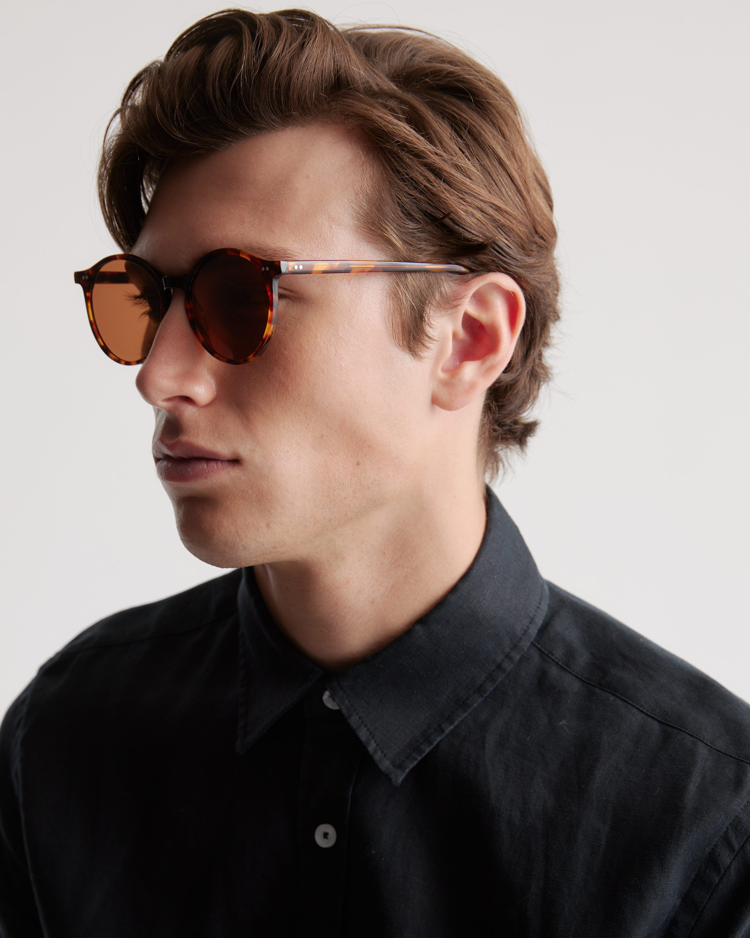 Brixton Polarized Acetate Sunglasses — Image 8