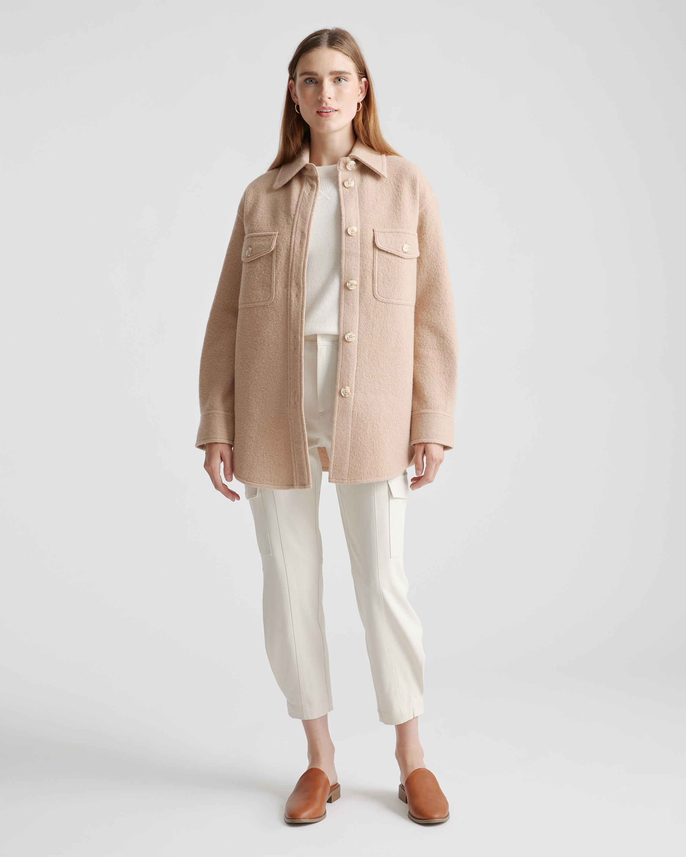 100% Merino Wool Shirt Jacket — Image 28