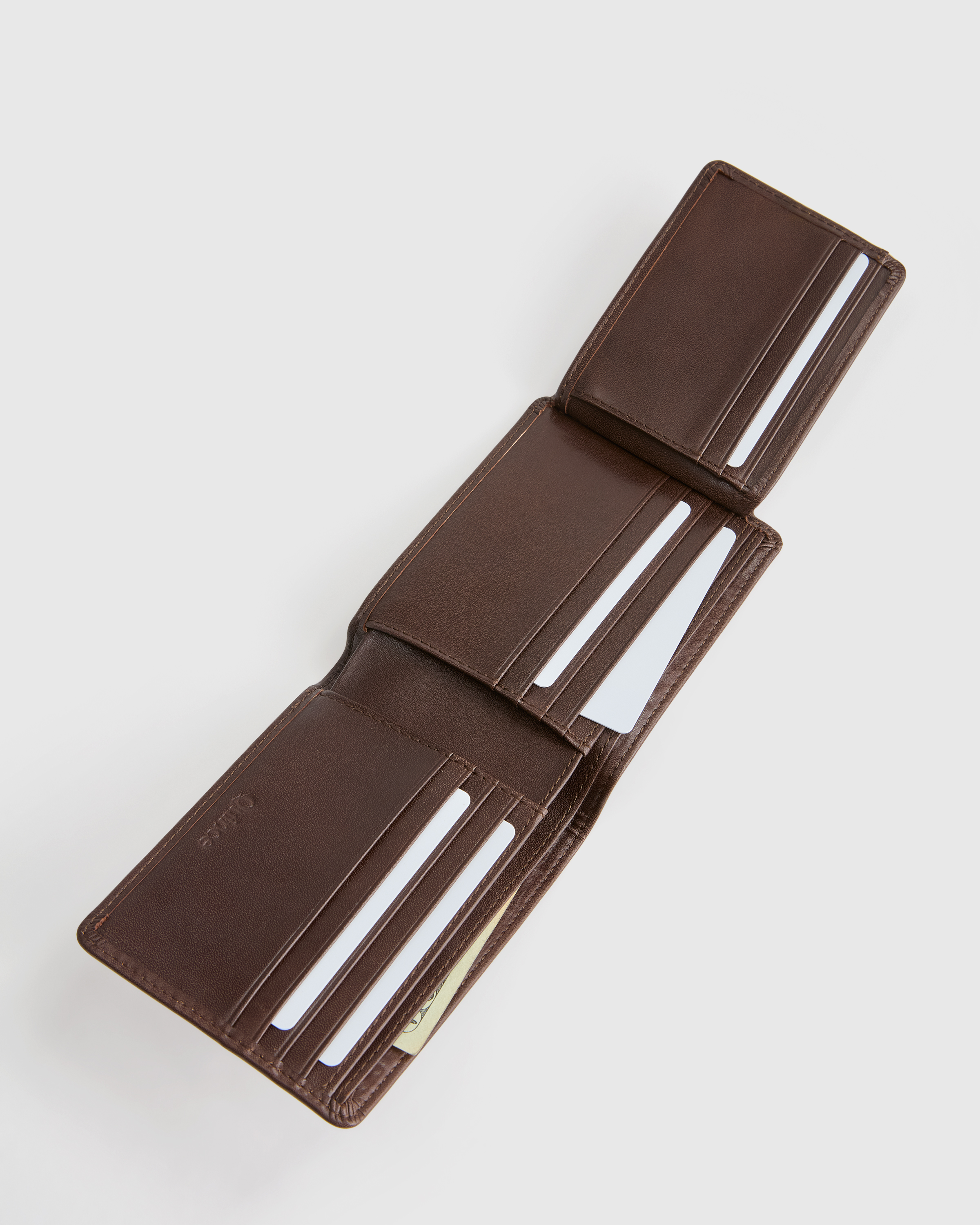 Italian Leather Bifold Wallet — Image 4