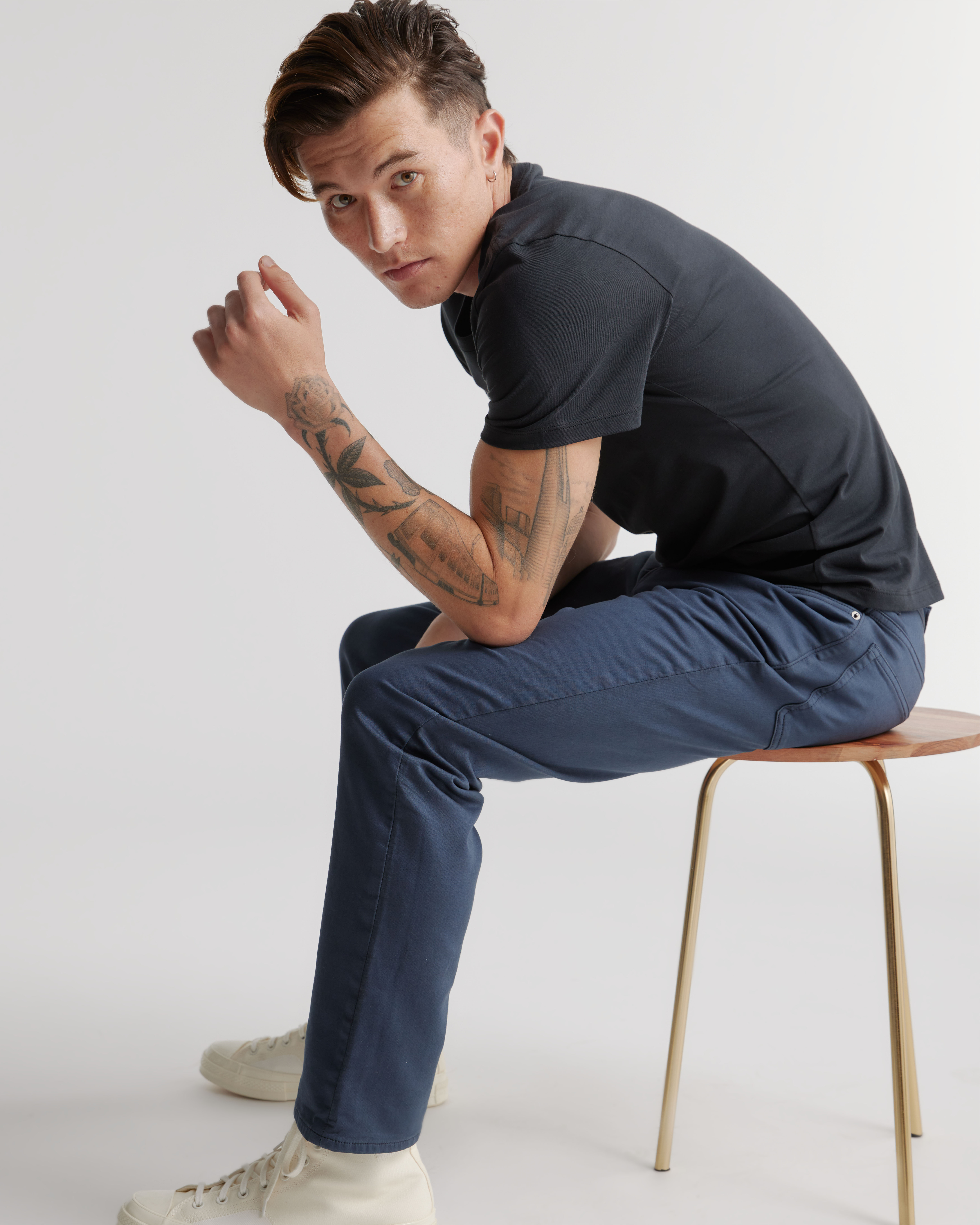 Comfort Stretch Traveler 5-Pocket Pants - Straight — Image 5