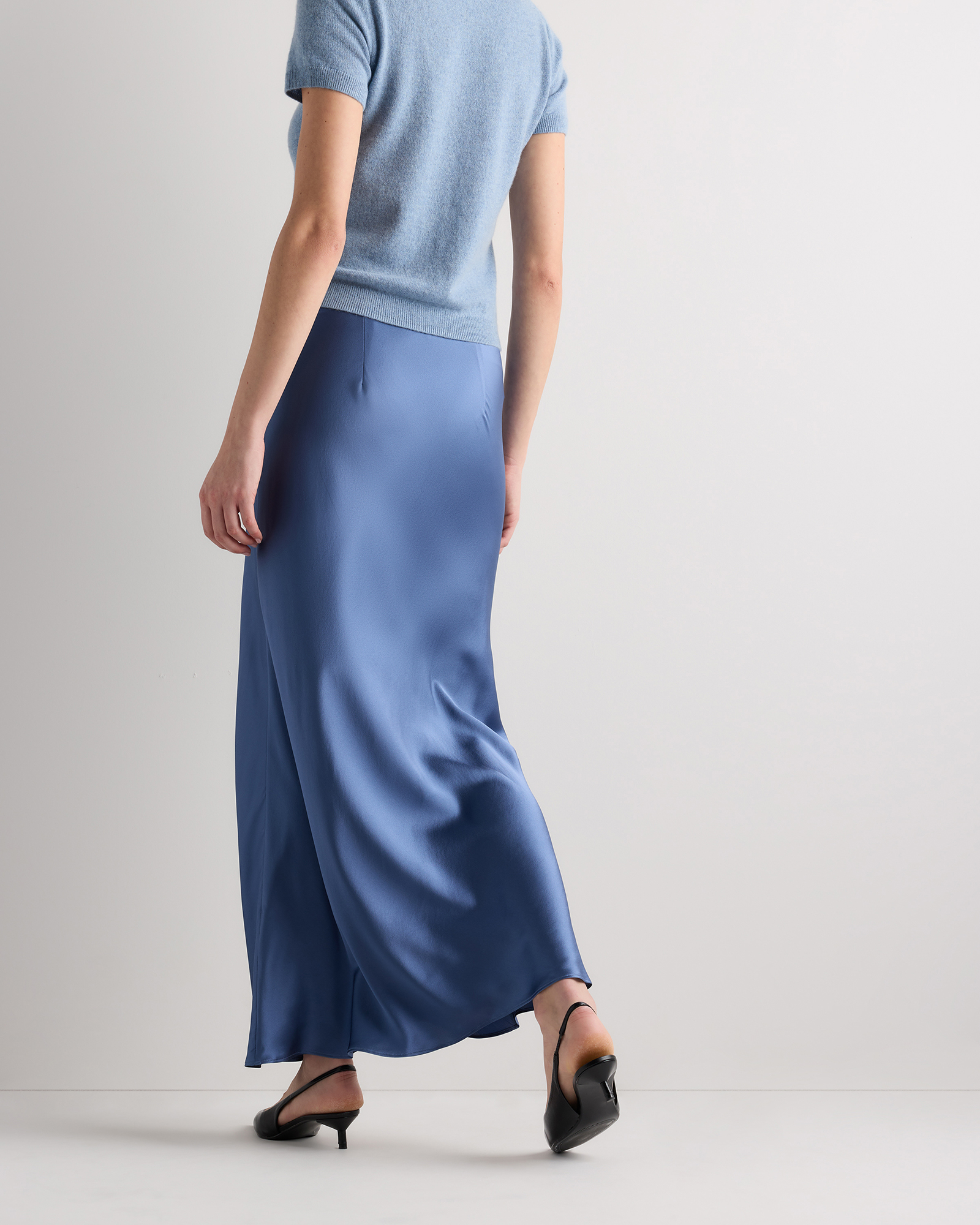 100% Washable Silk Maxi Skirt — Image 53