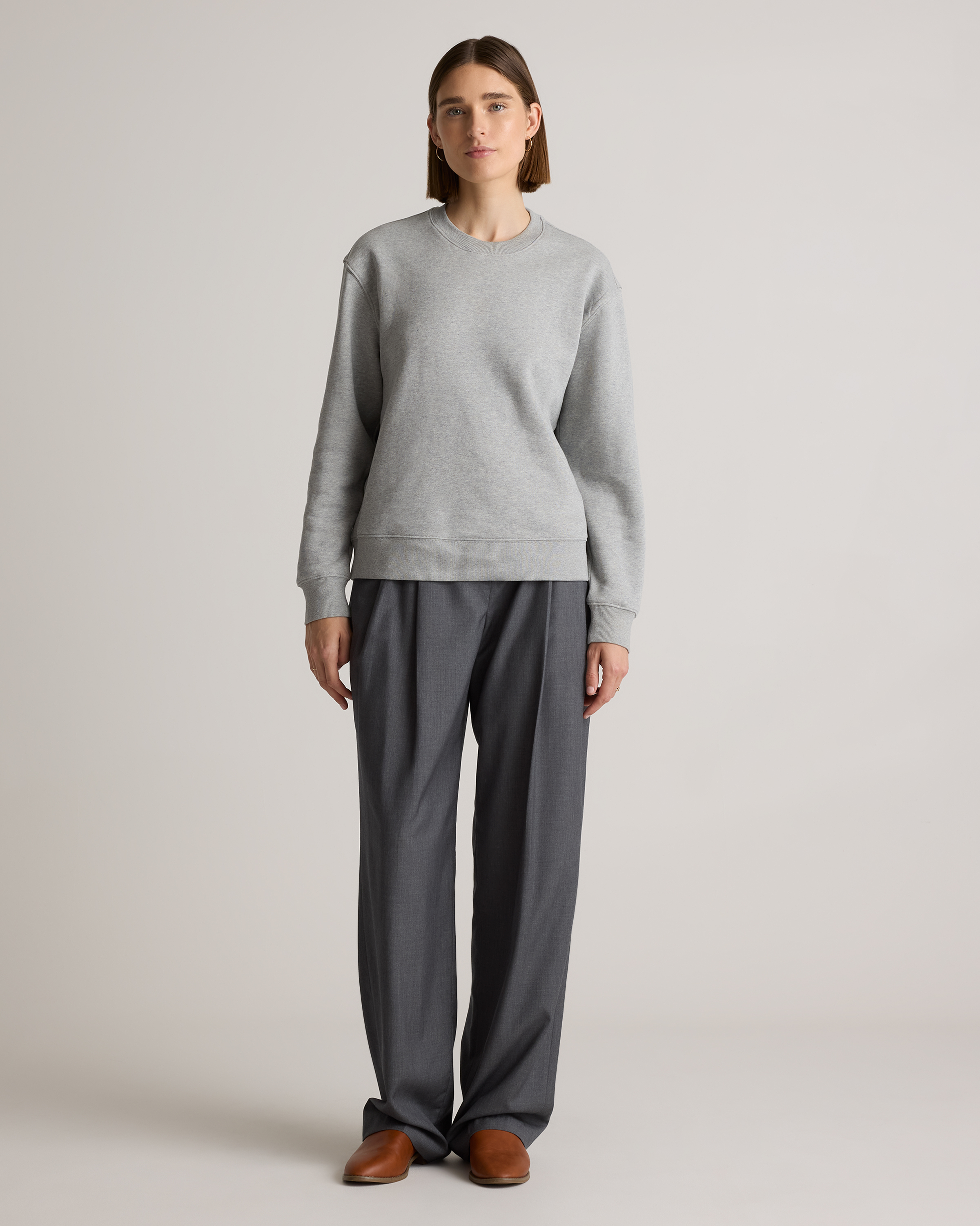 Organic Heavyweight Fleece Crew — Image 6