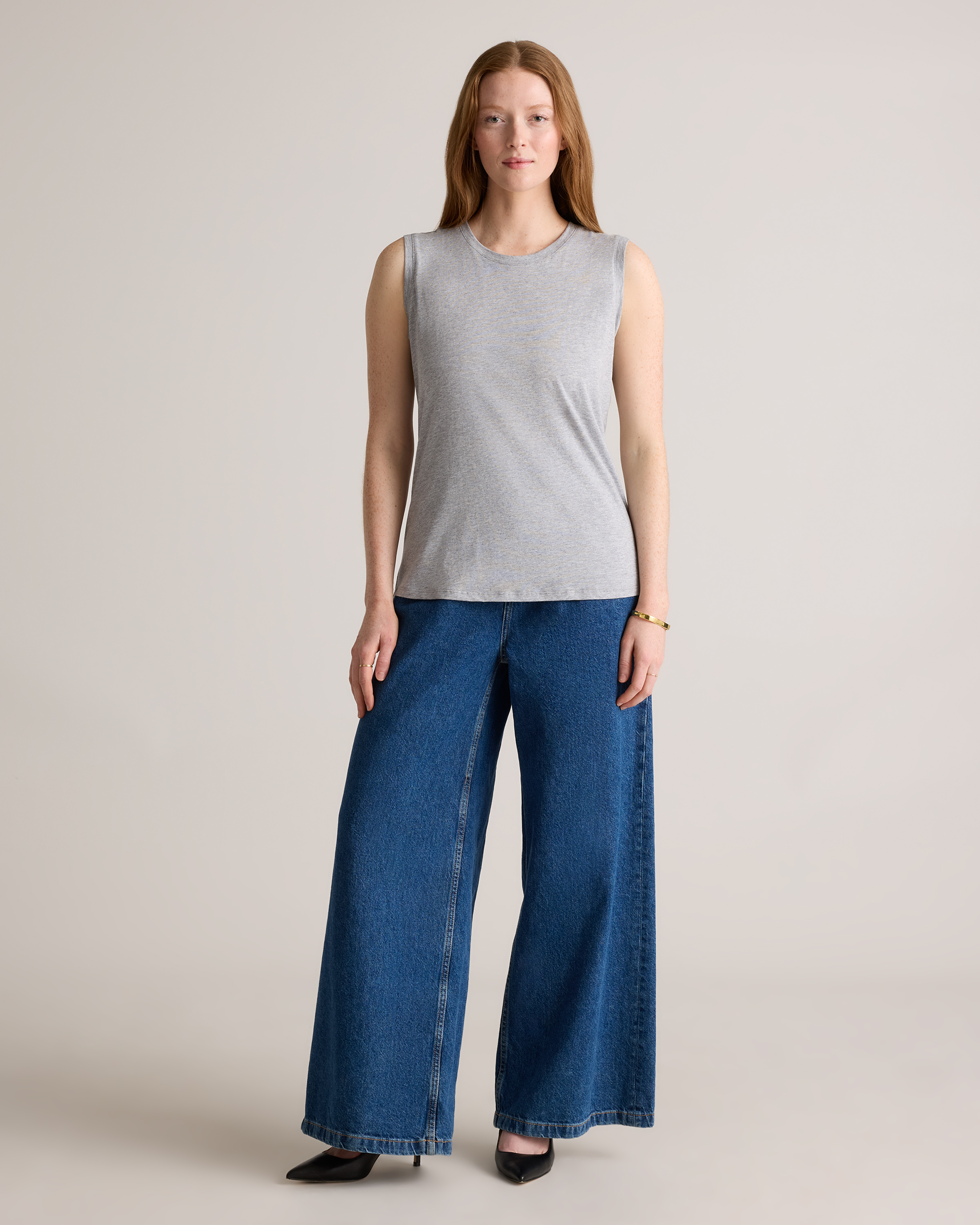 Cotton Modal Muscle Tank — Image 14