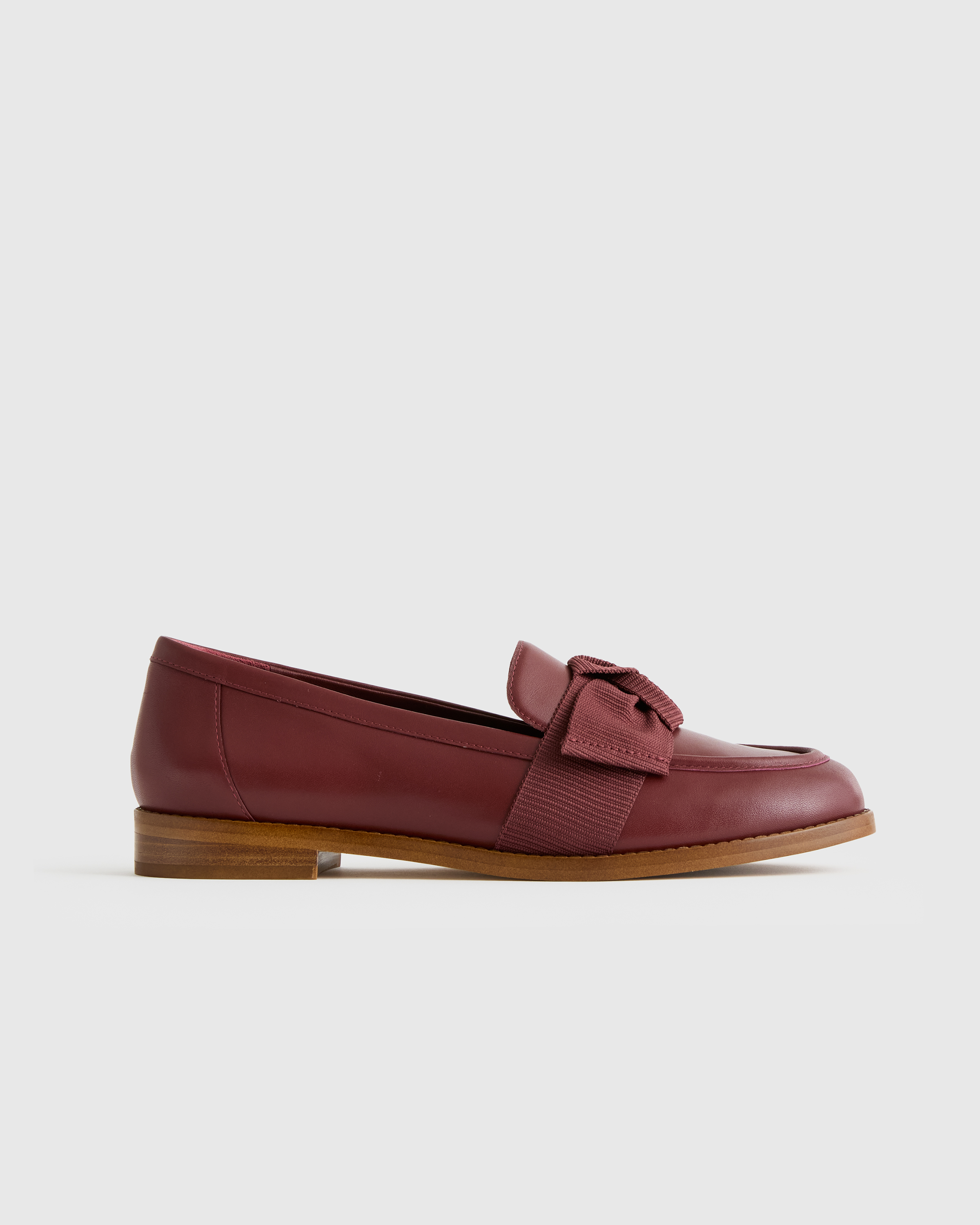 Italian Leather Bow Penny Loafer — Image 10