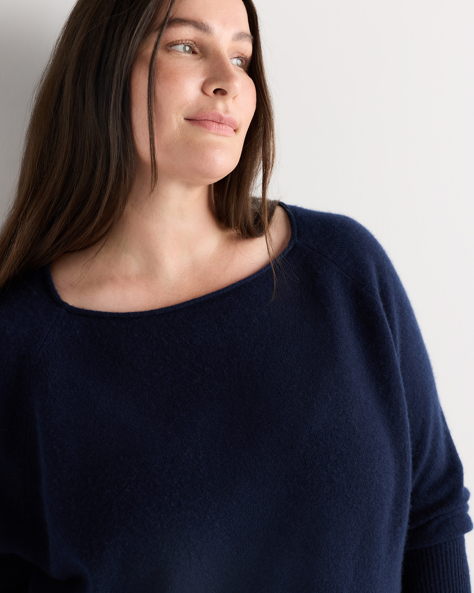 Mongolian Cashmere Boatneck Sweater — Image 6
