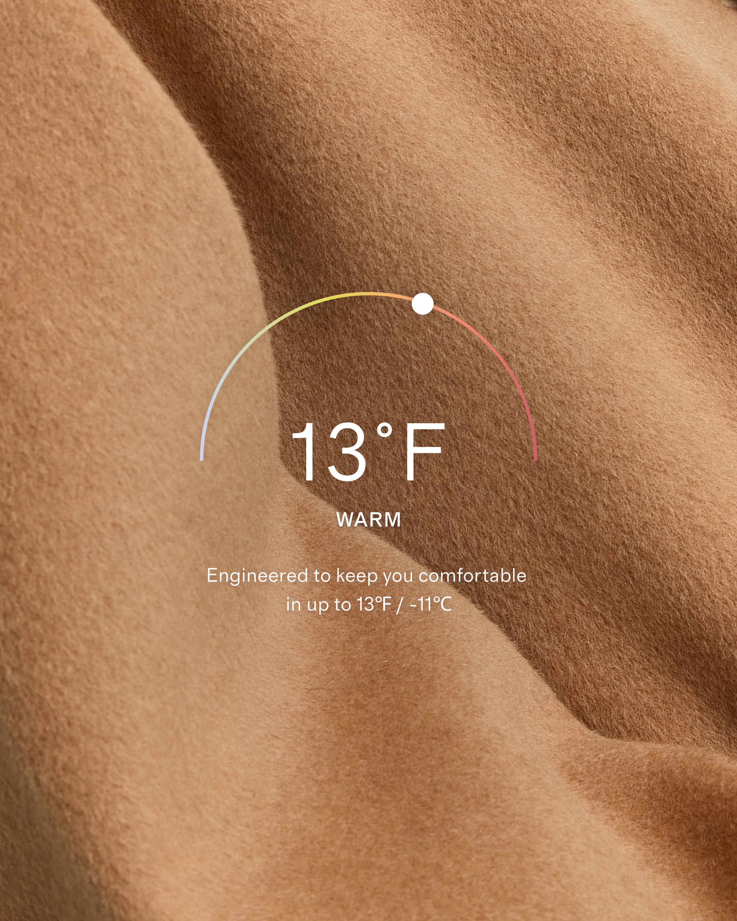 Double-Faced Merino Wool Scarf Coat — Image 6