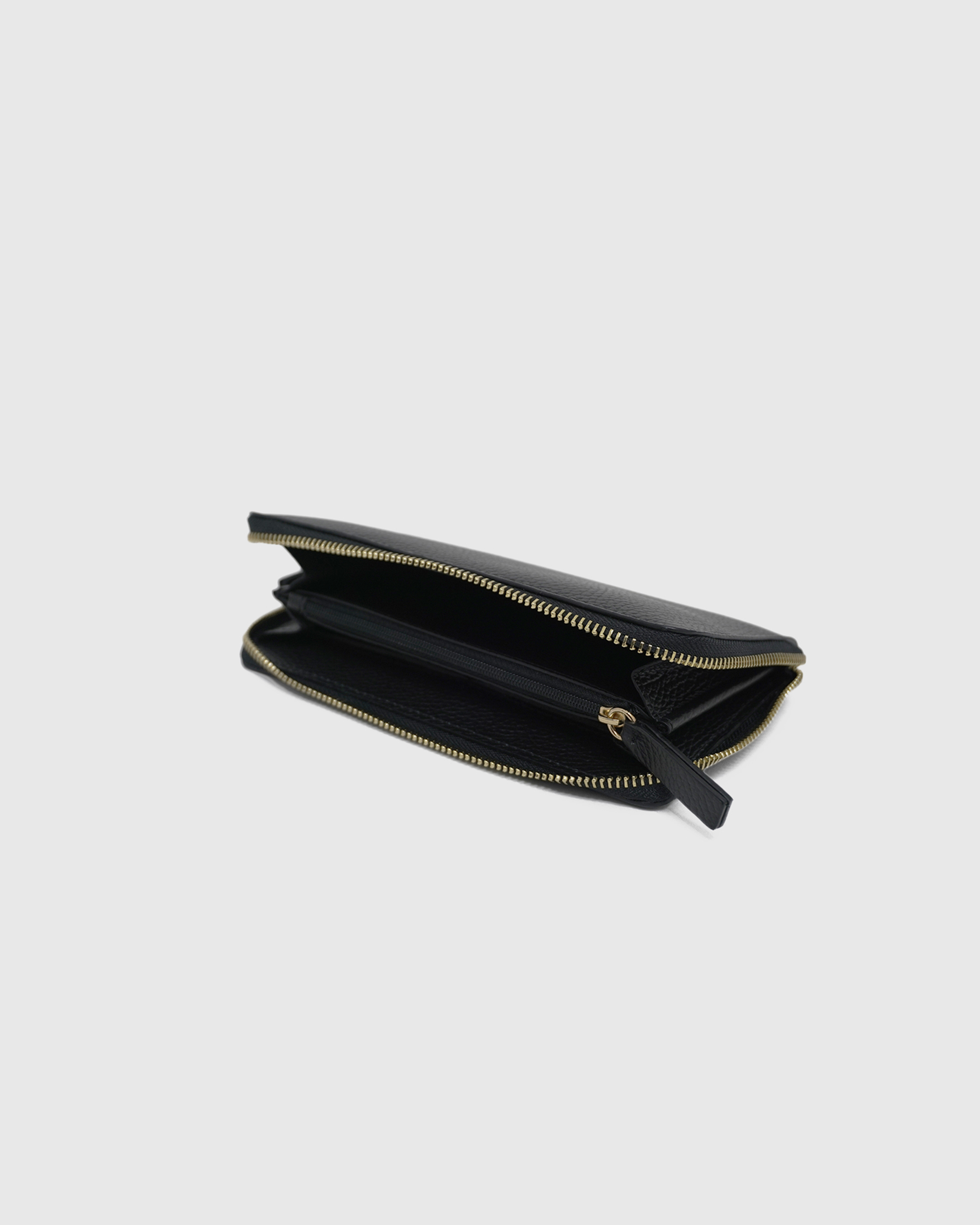 Italian Pebbled Leather Continental Wallet — Image 25