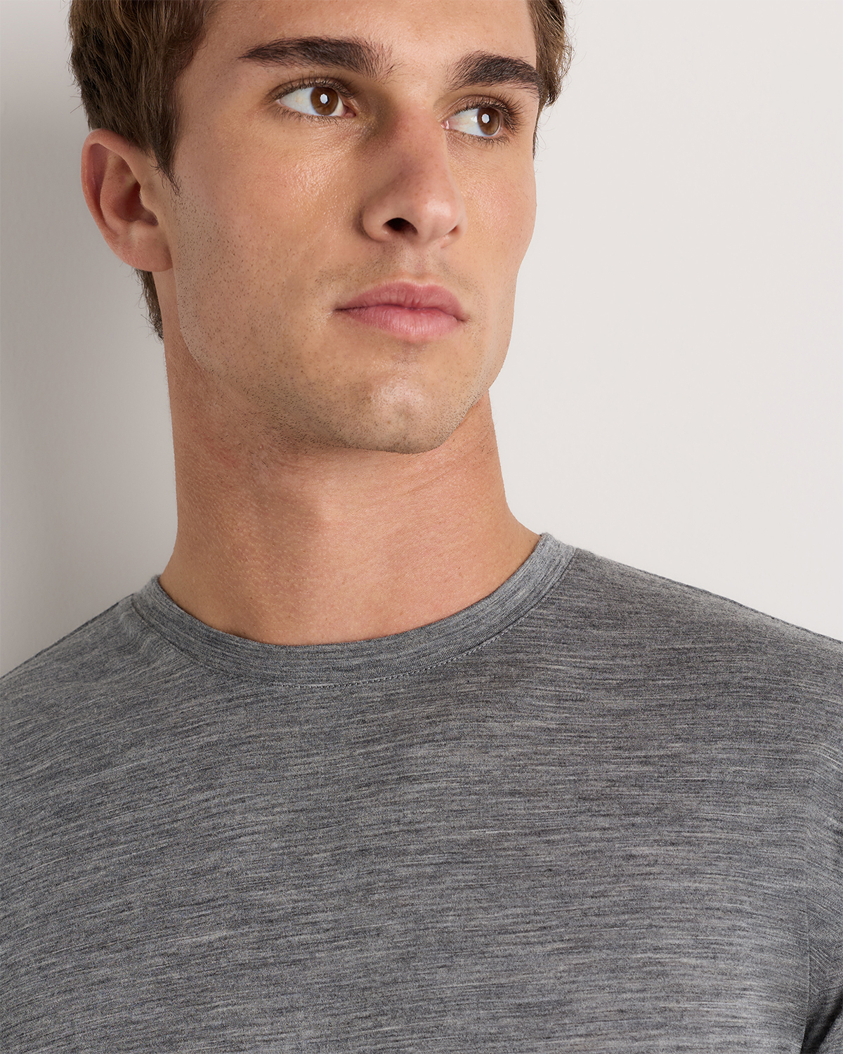 100% Merino Wool All-Season Long Sleeve Base Layer Tee — Image 14