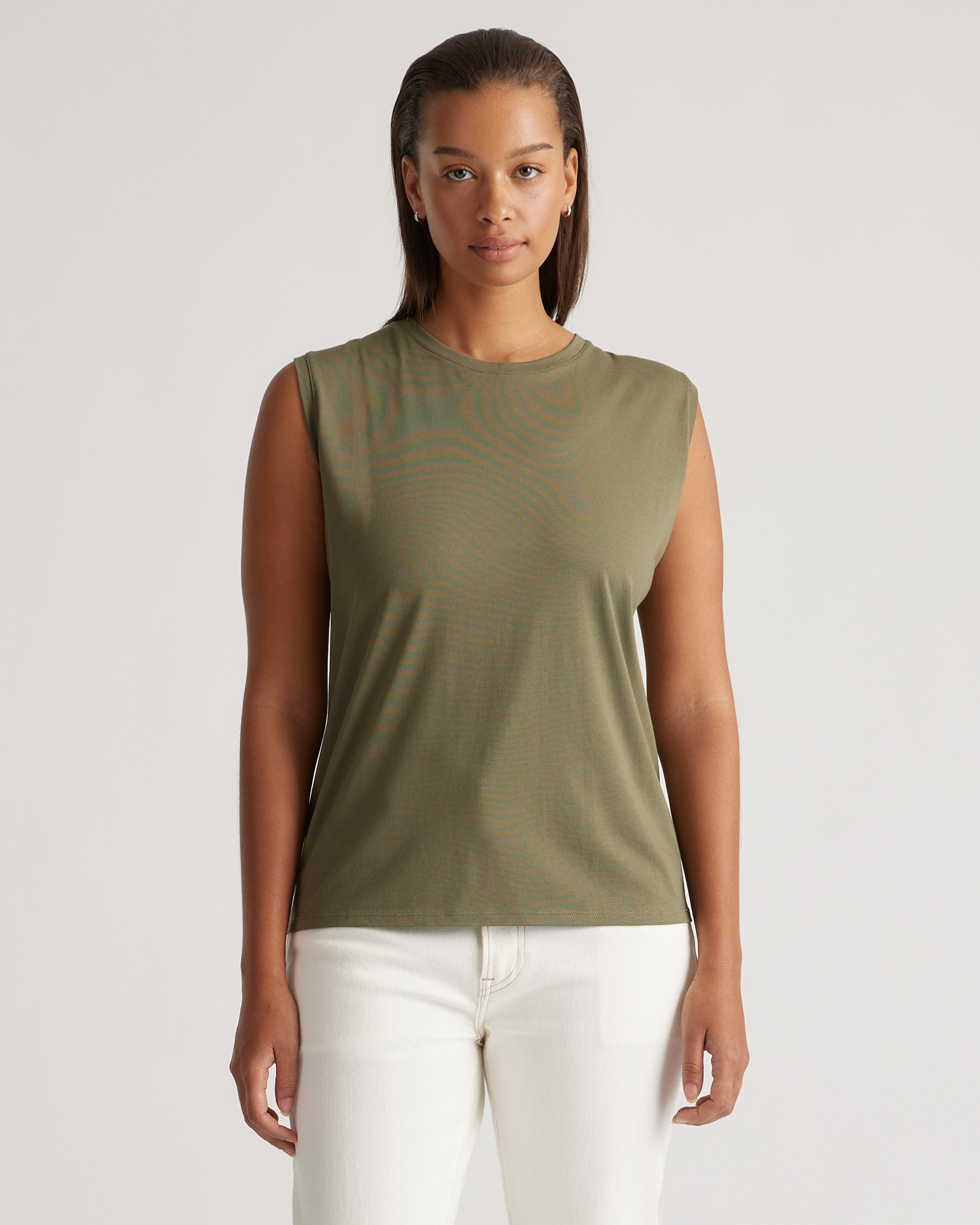 Cotton Modal Muscle Tank — Image 44