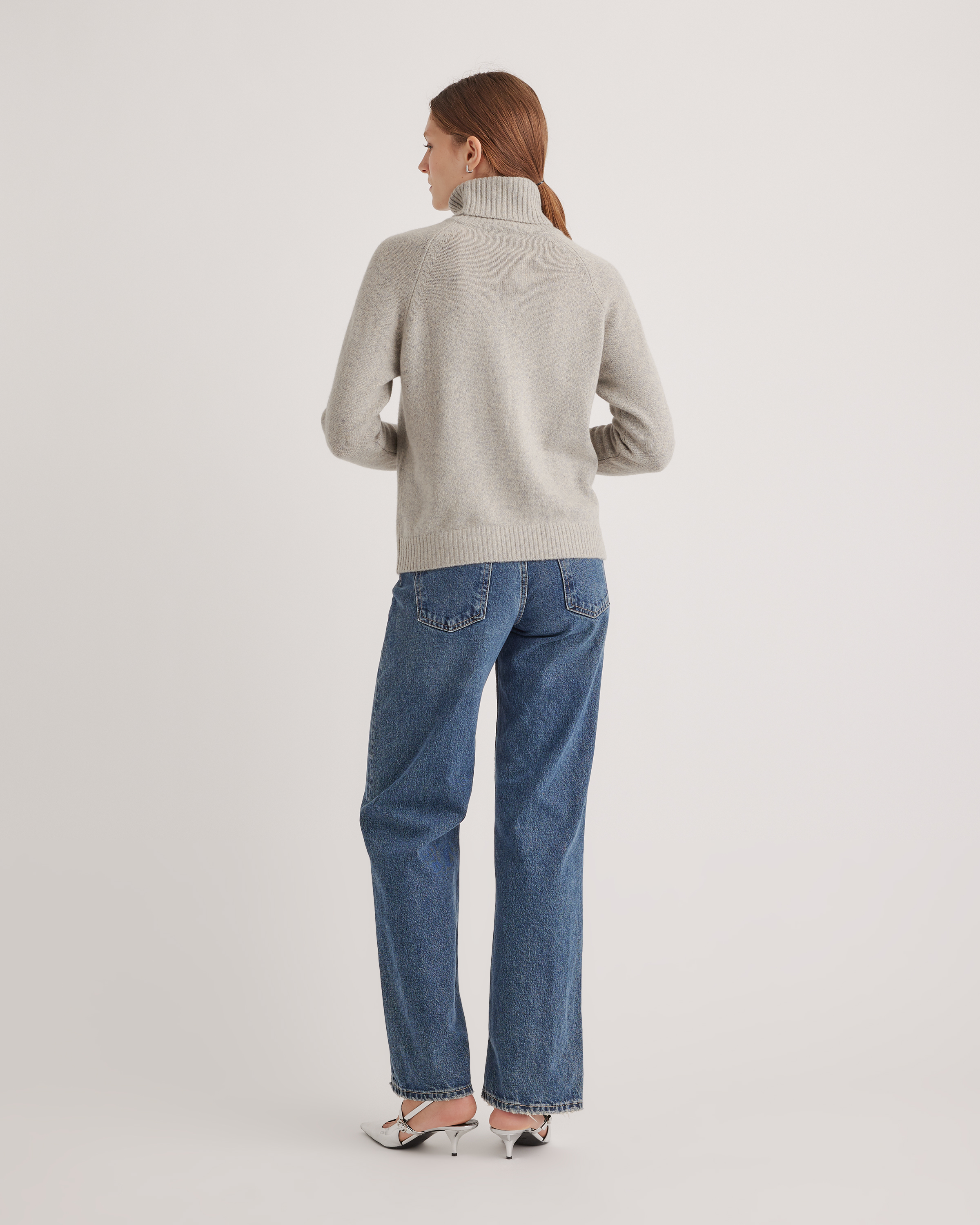 100% Yak Wool Turtleneck Sweater — Image 16