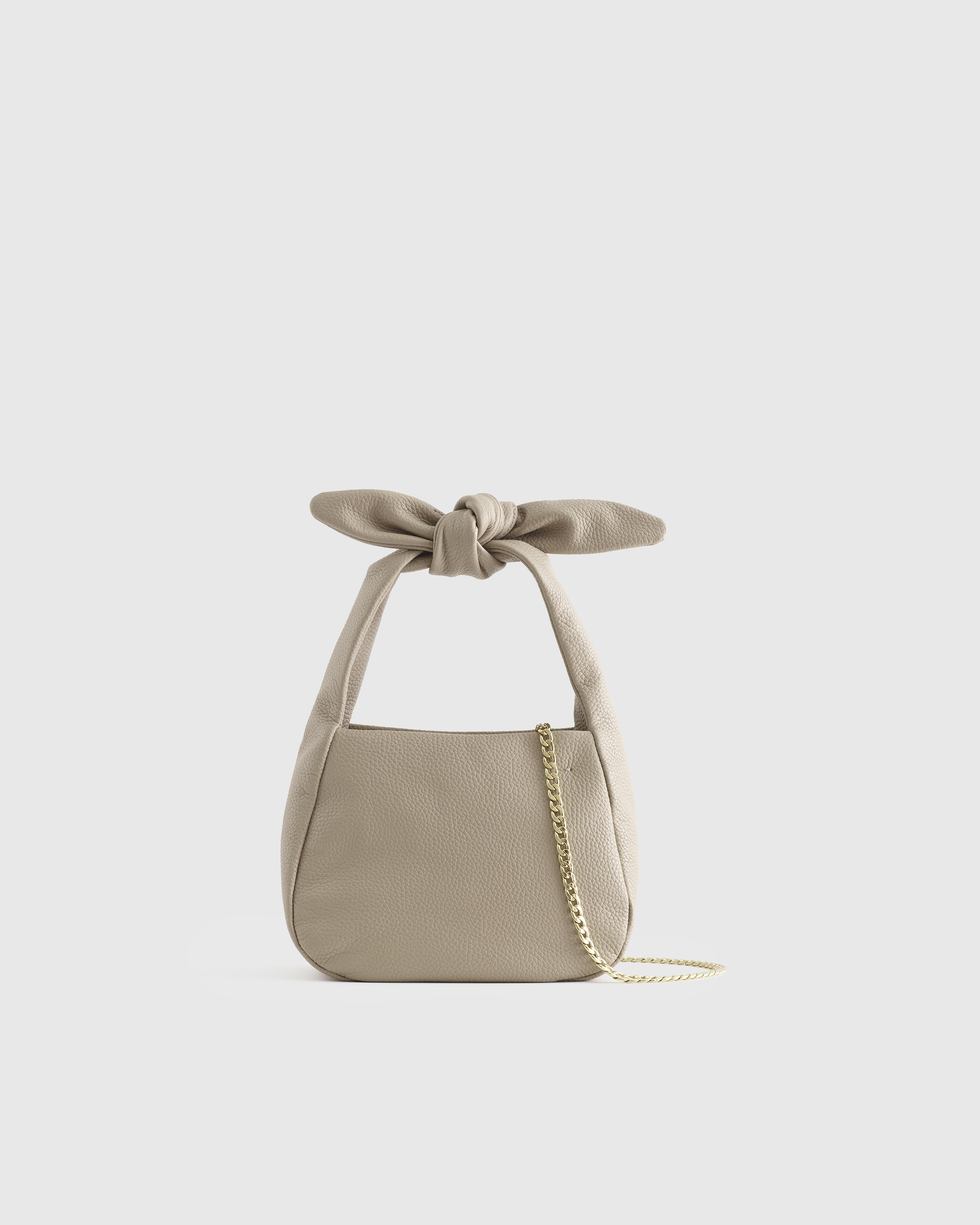 Italian Leather Mini Bow Bag — Image 13