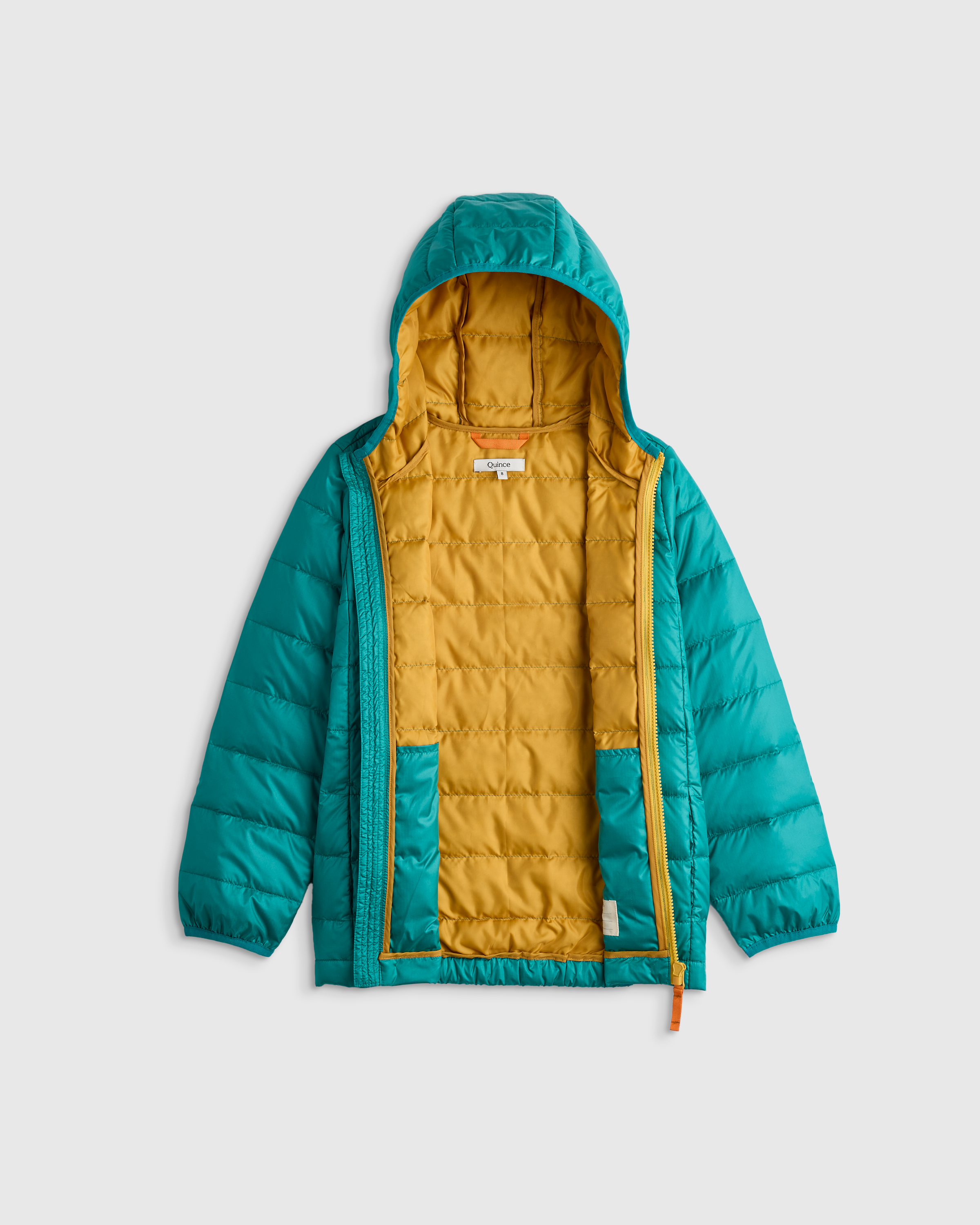 Lightweight Down Hooded Puffer Jacket — Image 10