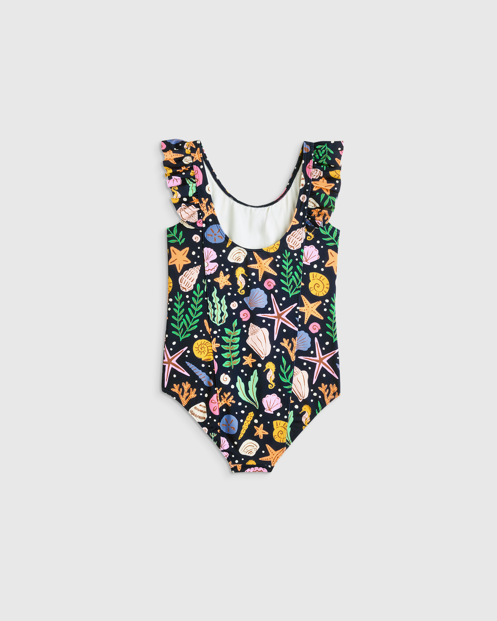 Ruffle One Piece Swimsuit — Image 17