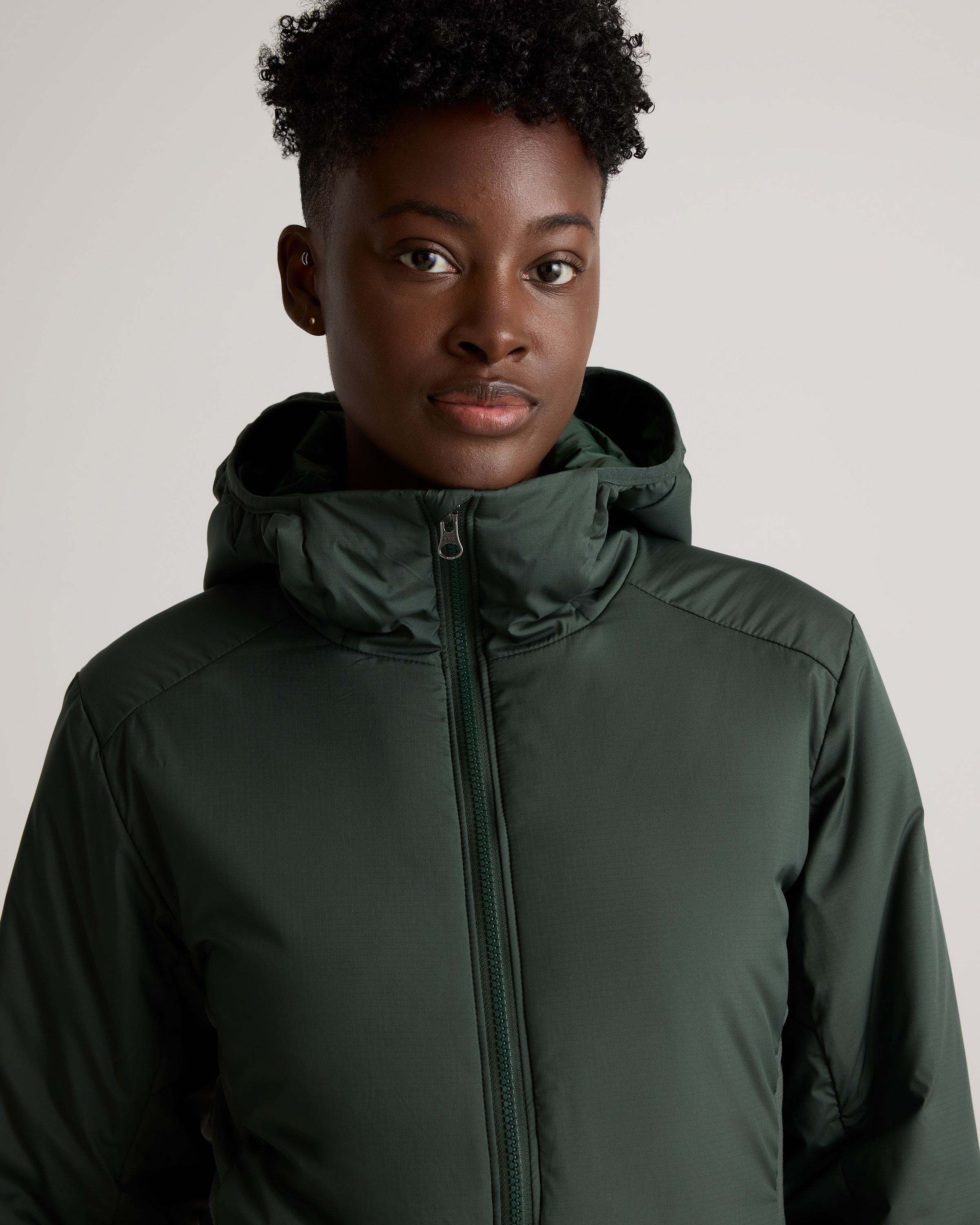 Hybrid Insulated Lightweight Hooded Jacket — Image 5