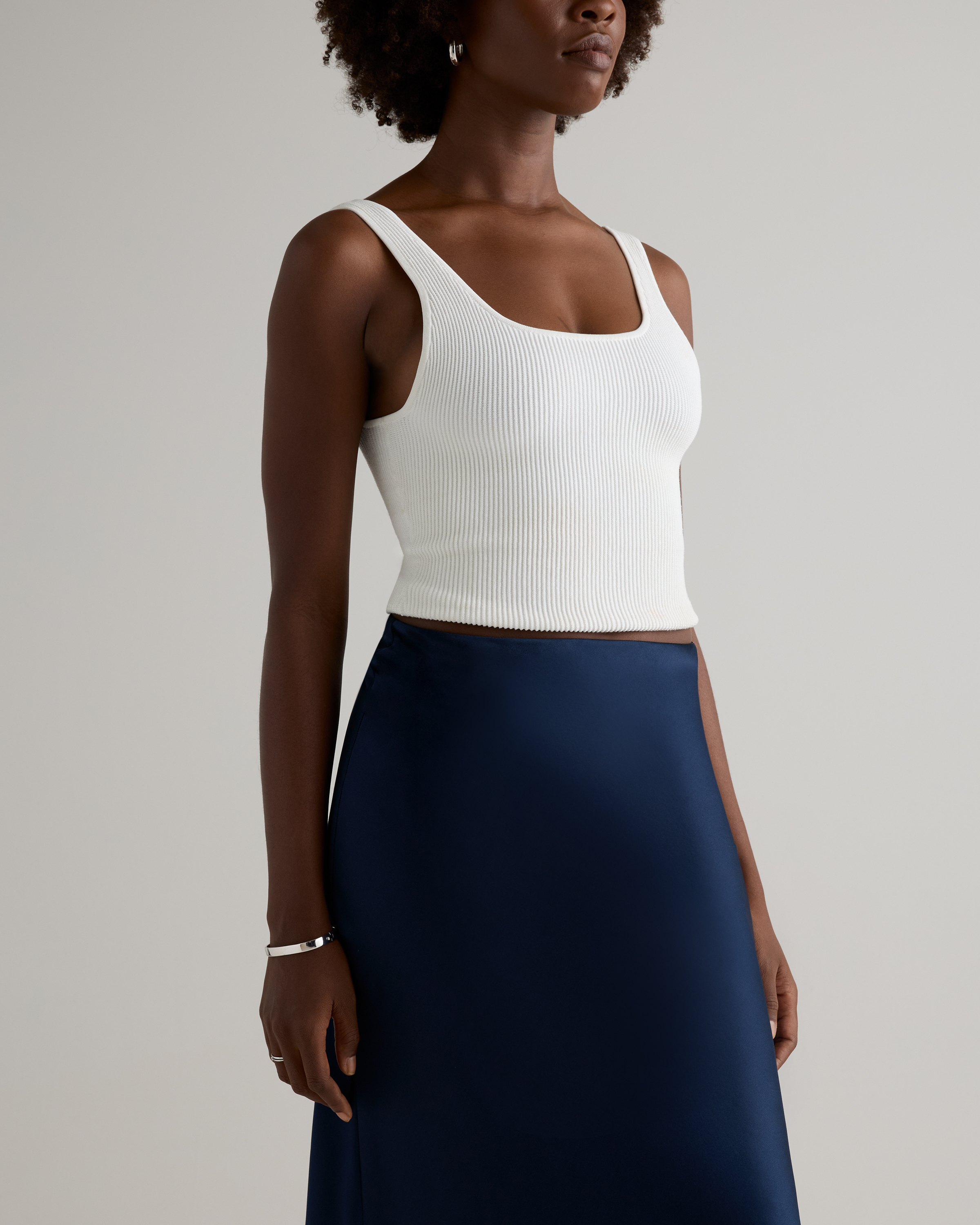 100% Washable Silk Maxi Skirt — Image 9