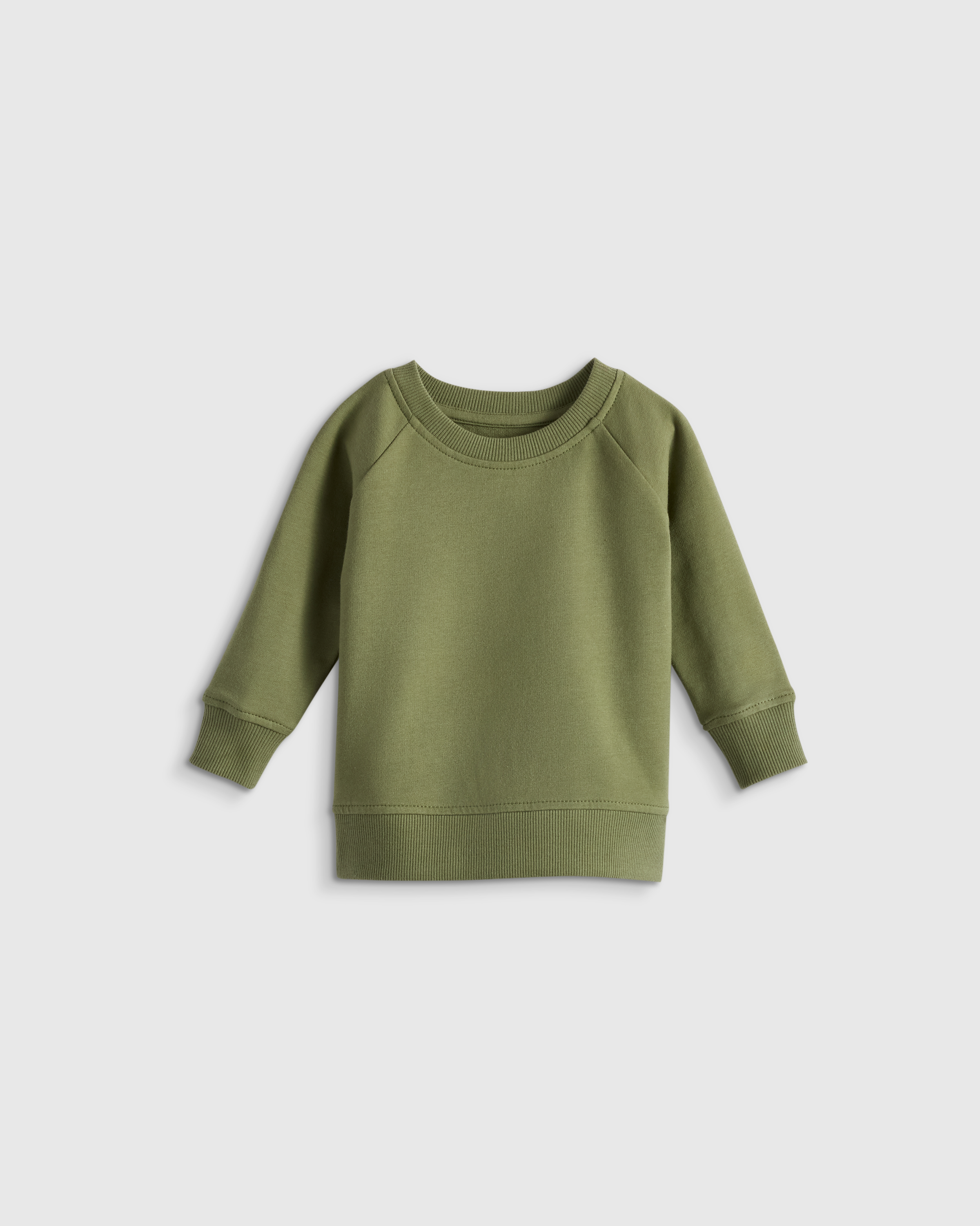 Organic Cotton French Terry Crew Neck Sweatshirt — Image 12