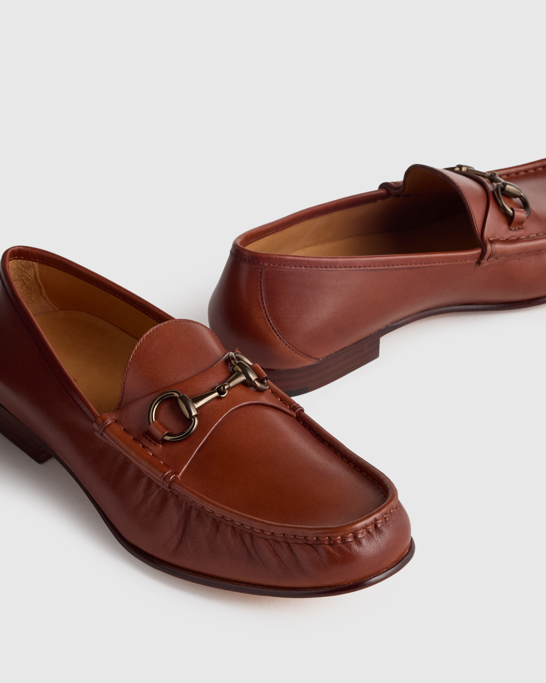 Calfskin Leather Horsebit Loafer — Image 11