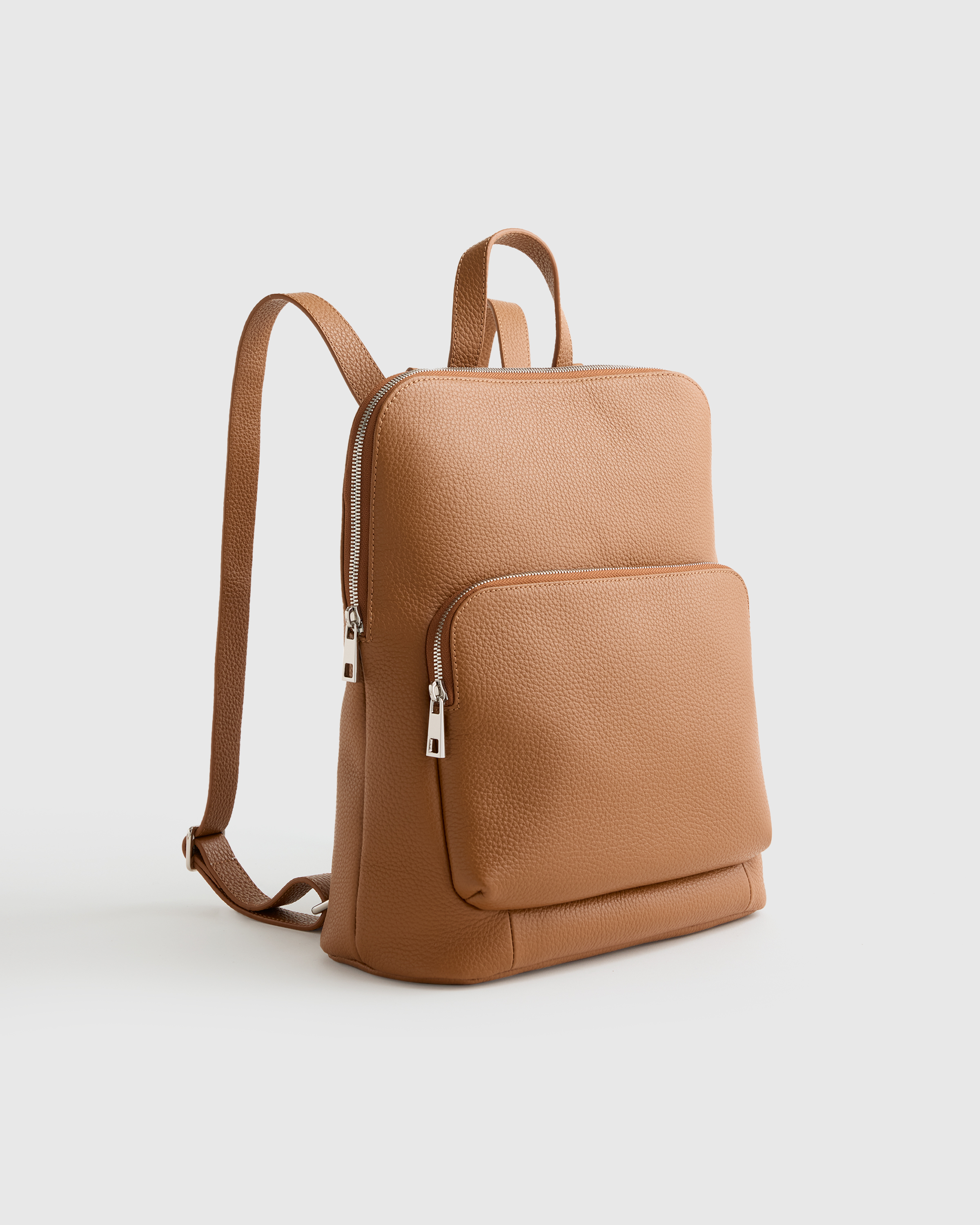 Italian Leather Convertible Backpack — Image 17