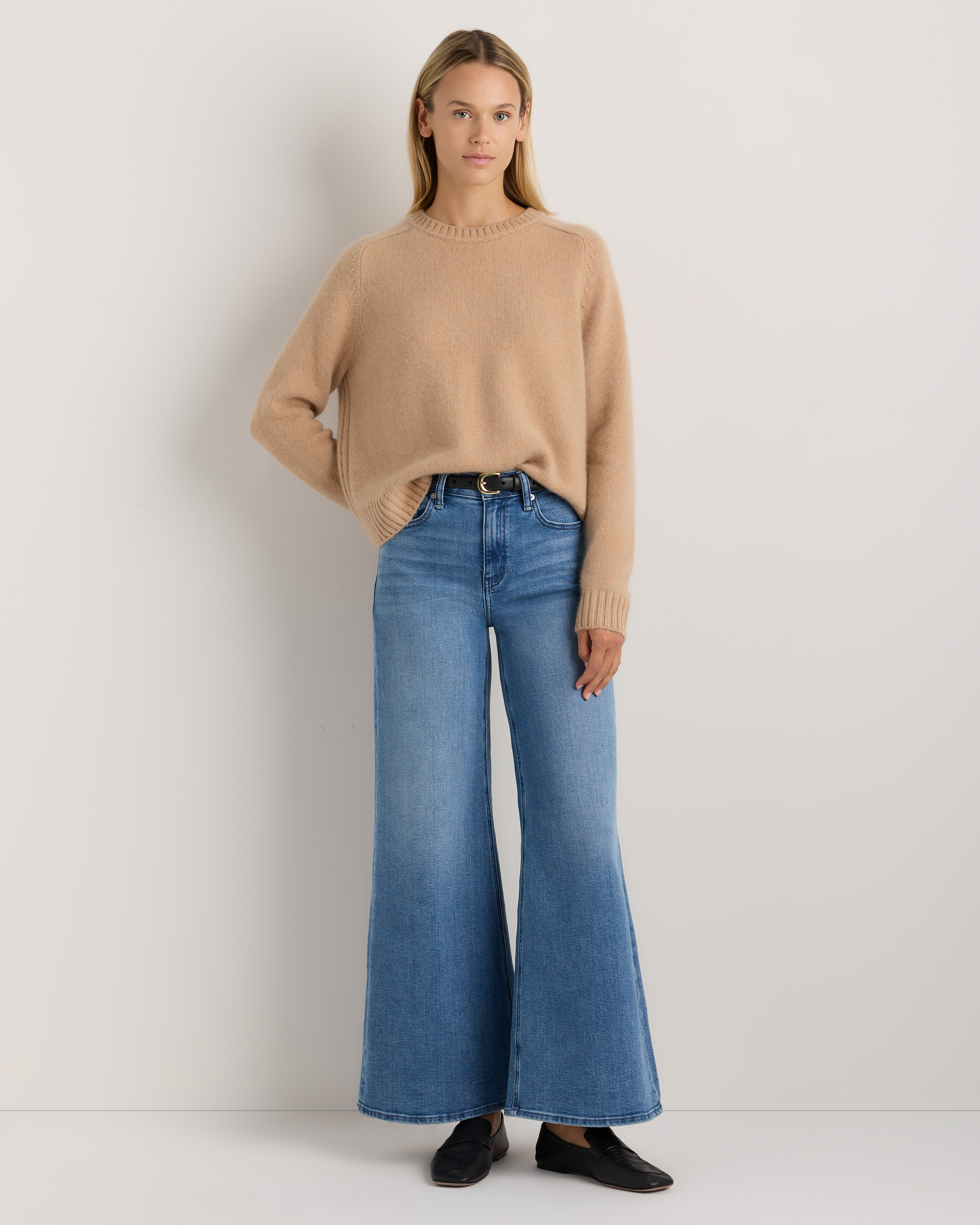 Luxe Baby Cashmere Crewneck Sweater — Image 18