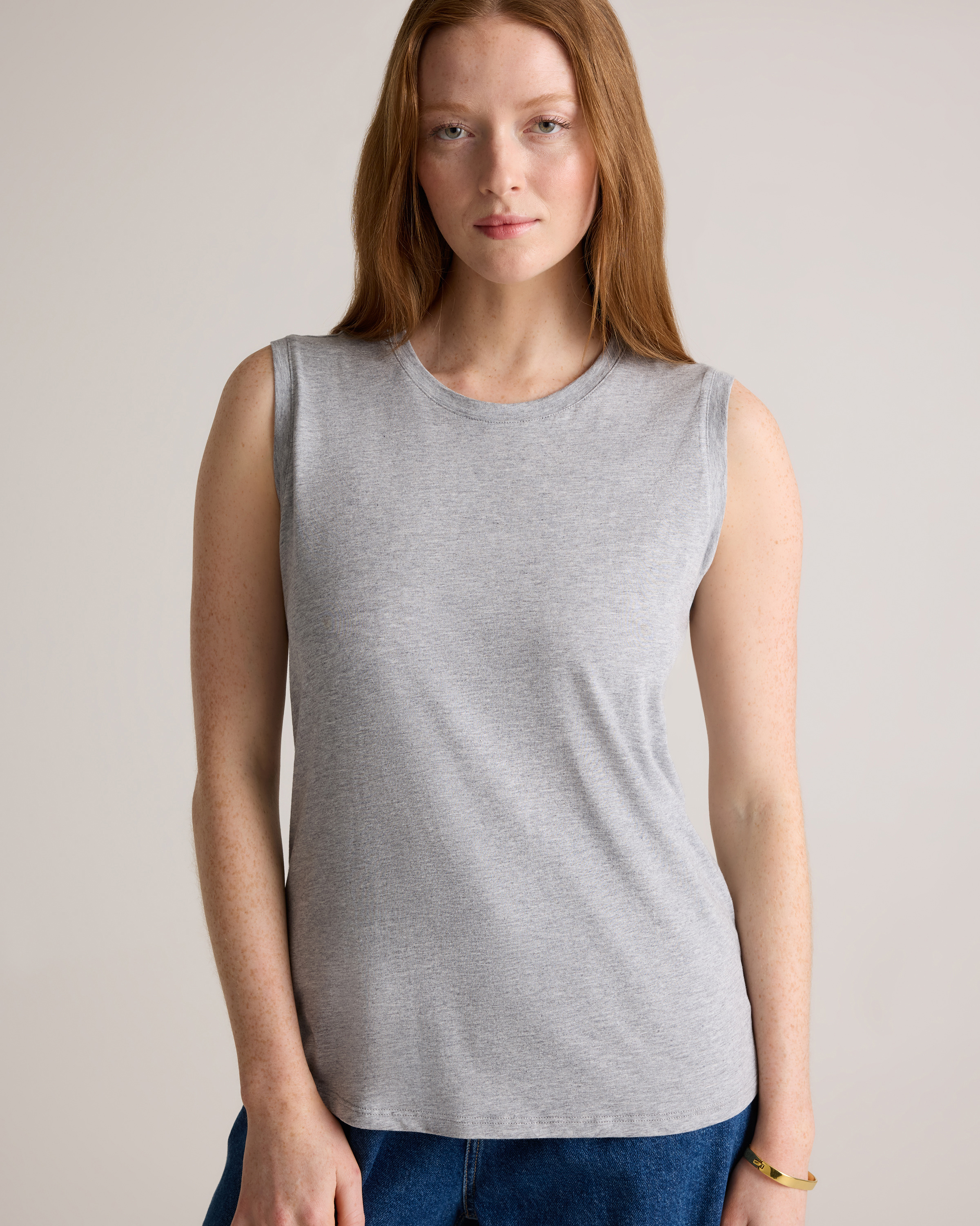 Cotton Modal Muscle Tank — Image 6