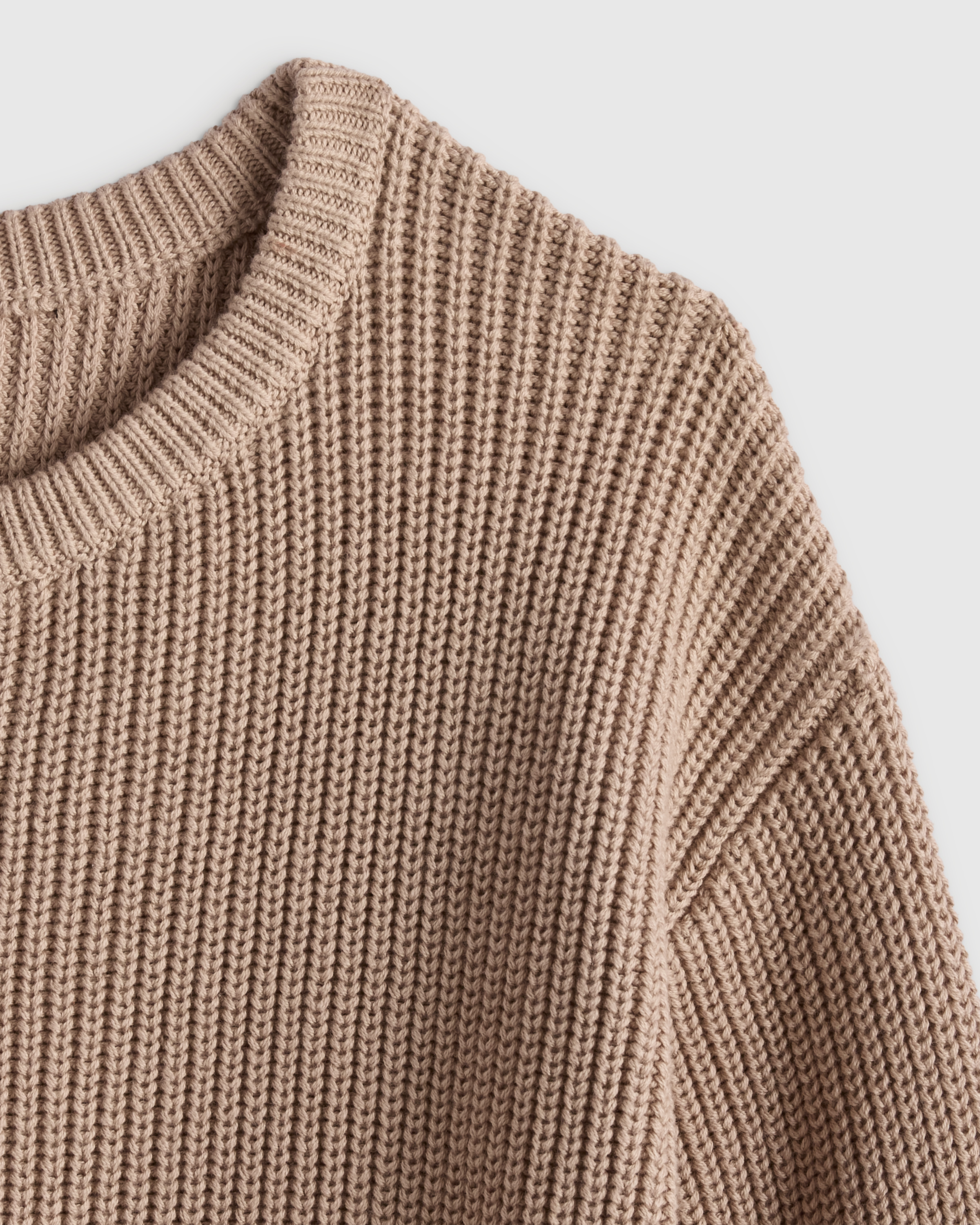 100% Organic Cotton Fisherman Tunic Sweater — Image 12