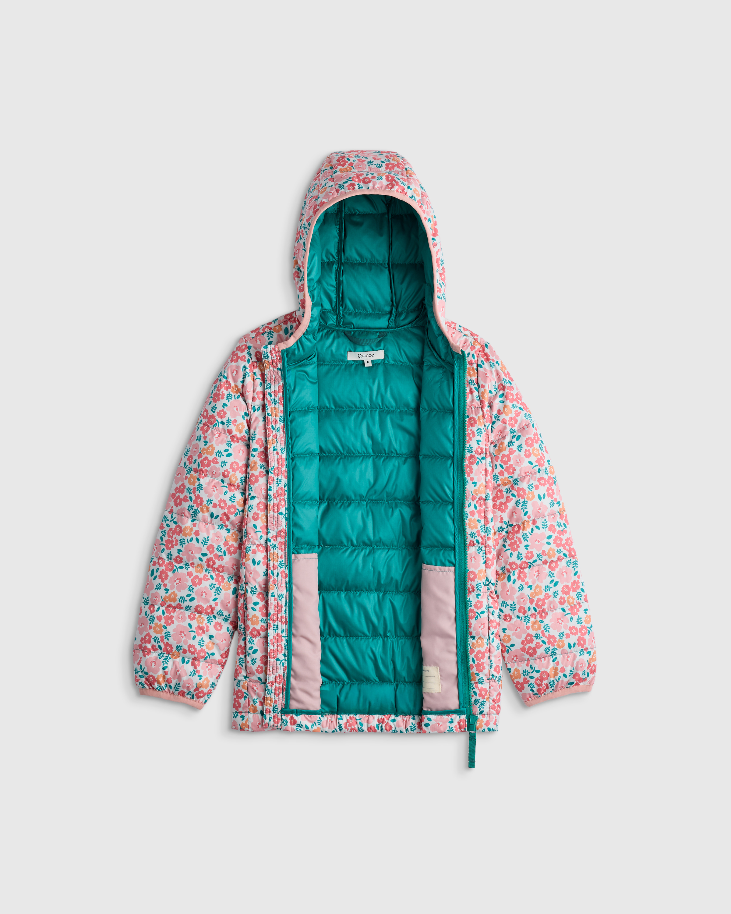 Lightweight Down Hooded Puffer Jacket — Image 9