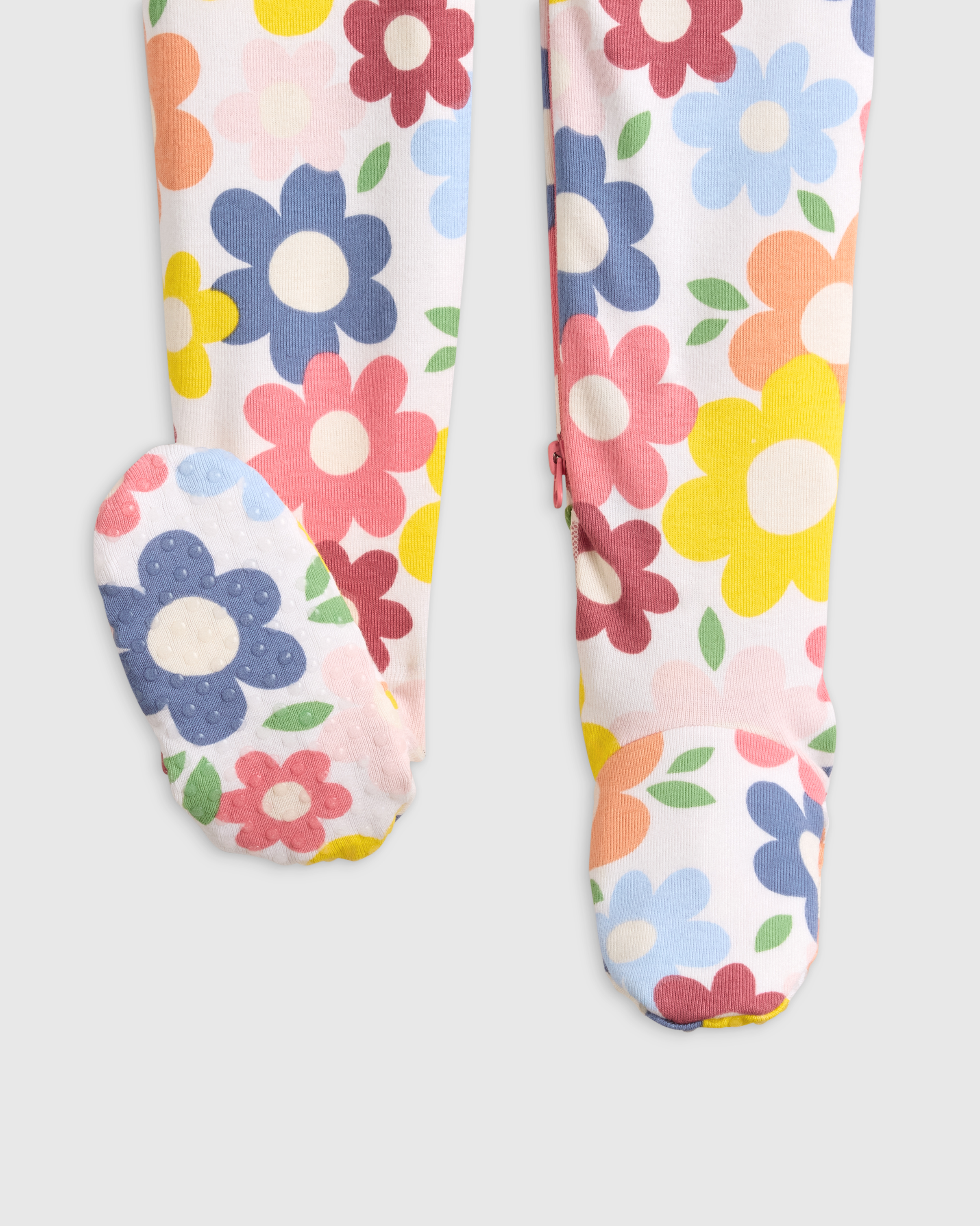 100% Organic Cotton Footie Pajama — Image 16