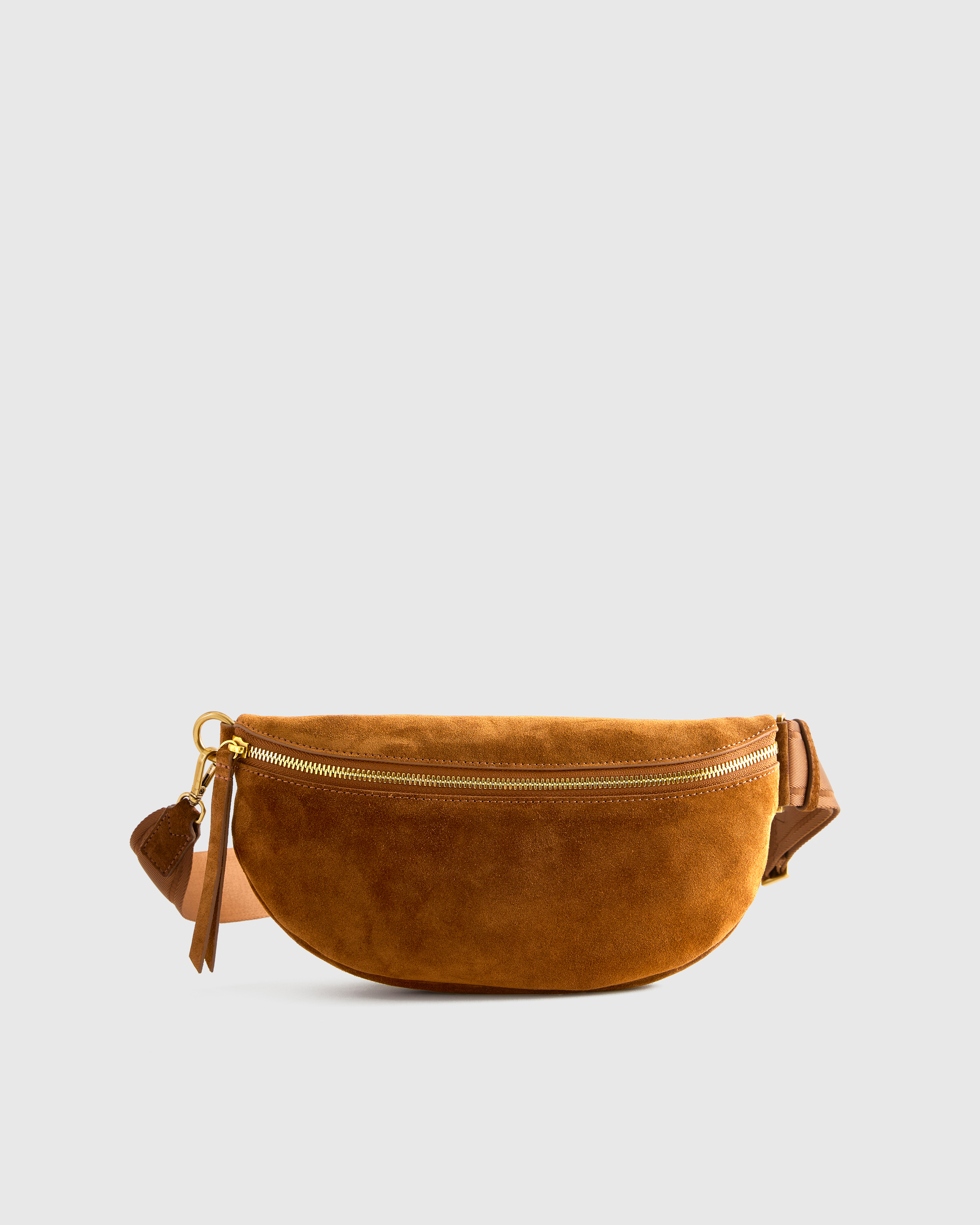 Italian Suede Sling Bag — Image 33