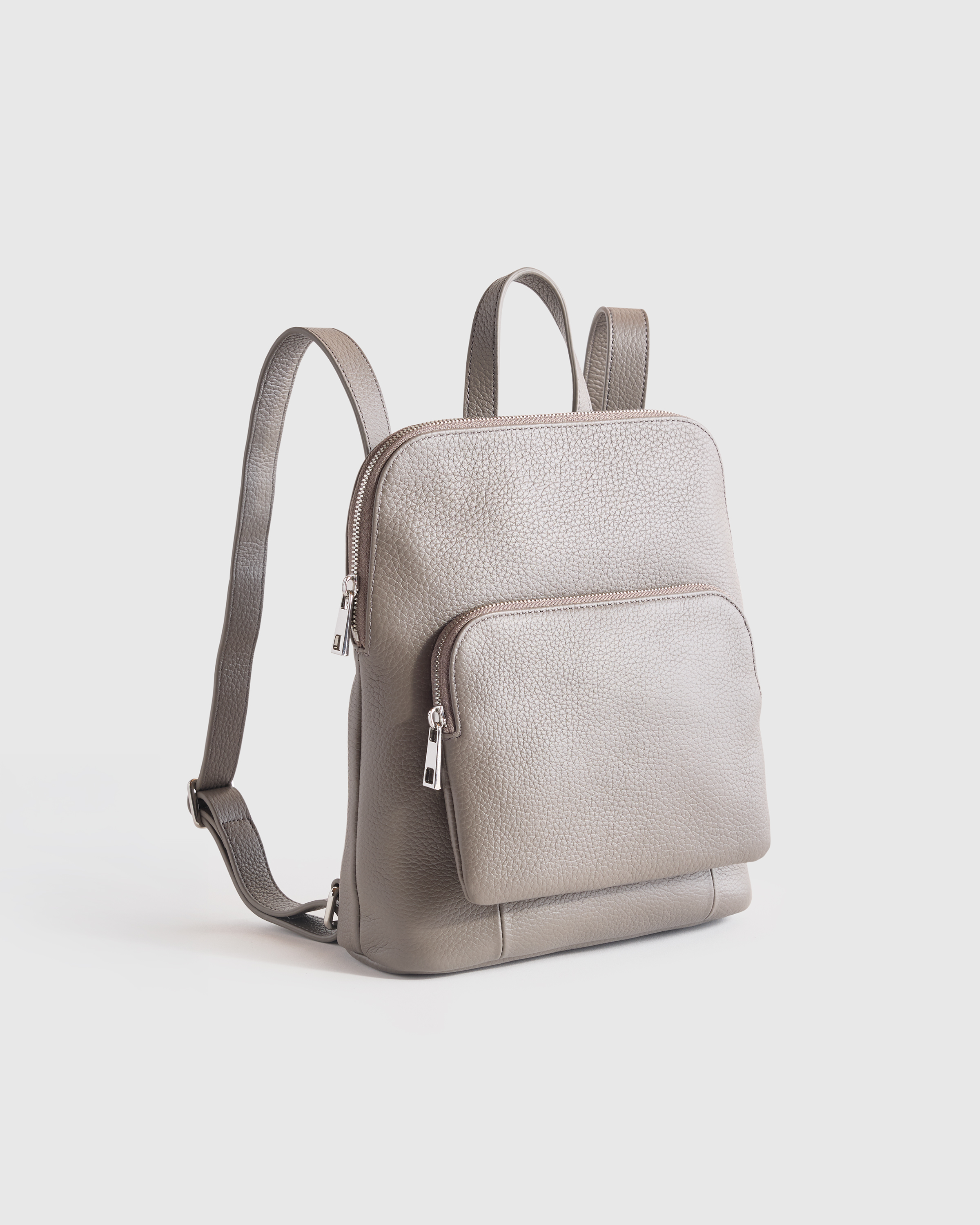 Italian Leather Mini Convertible Backpack — Image 15