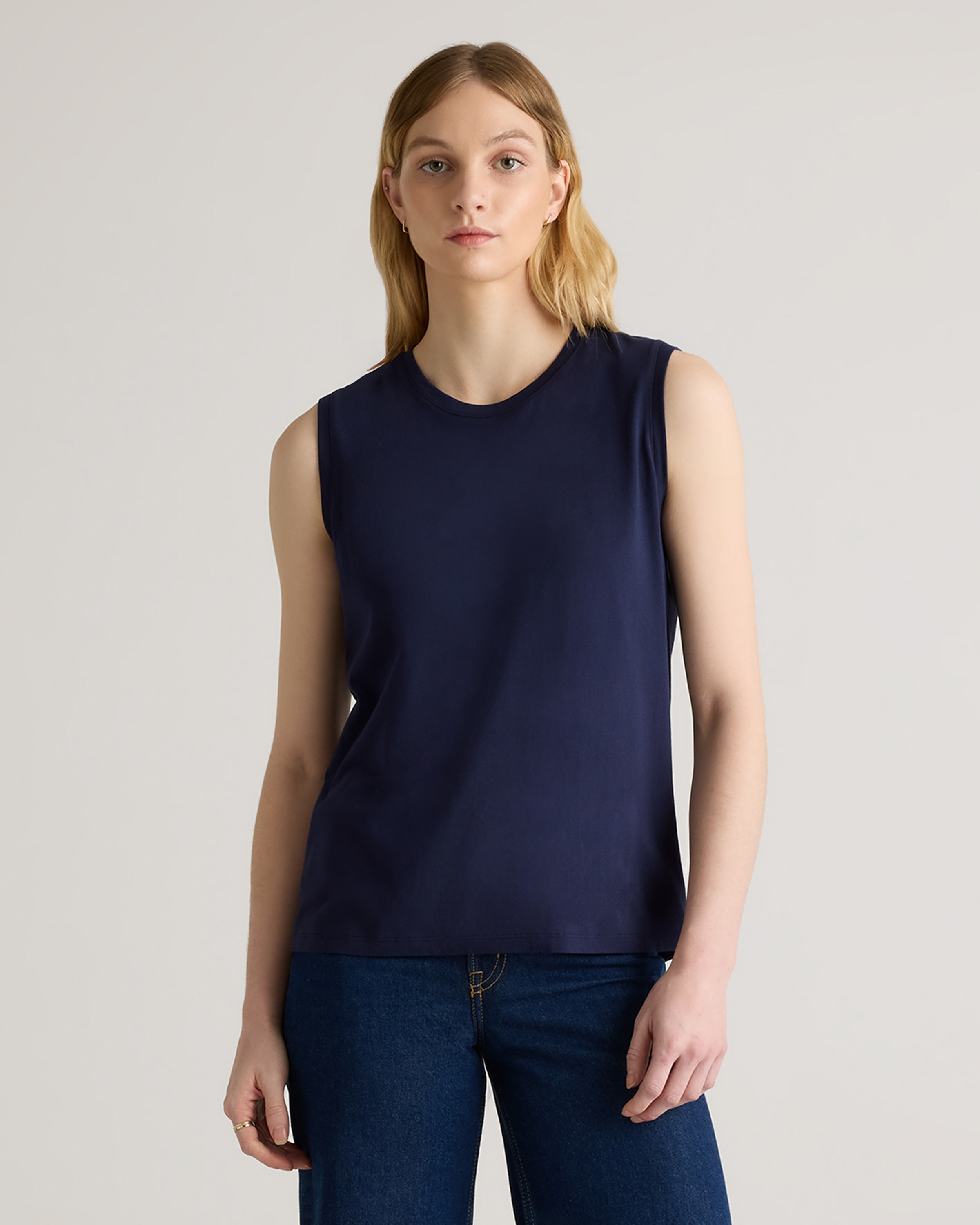 Cotton Modal Muscle Tank — Image 37