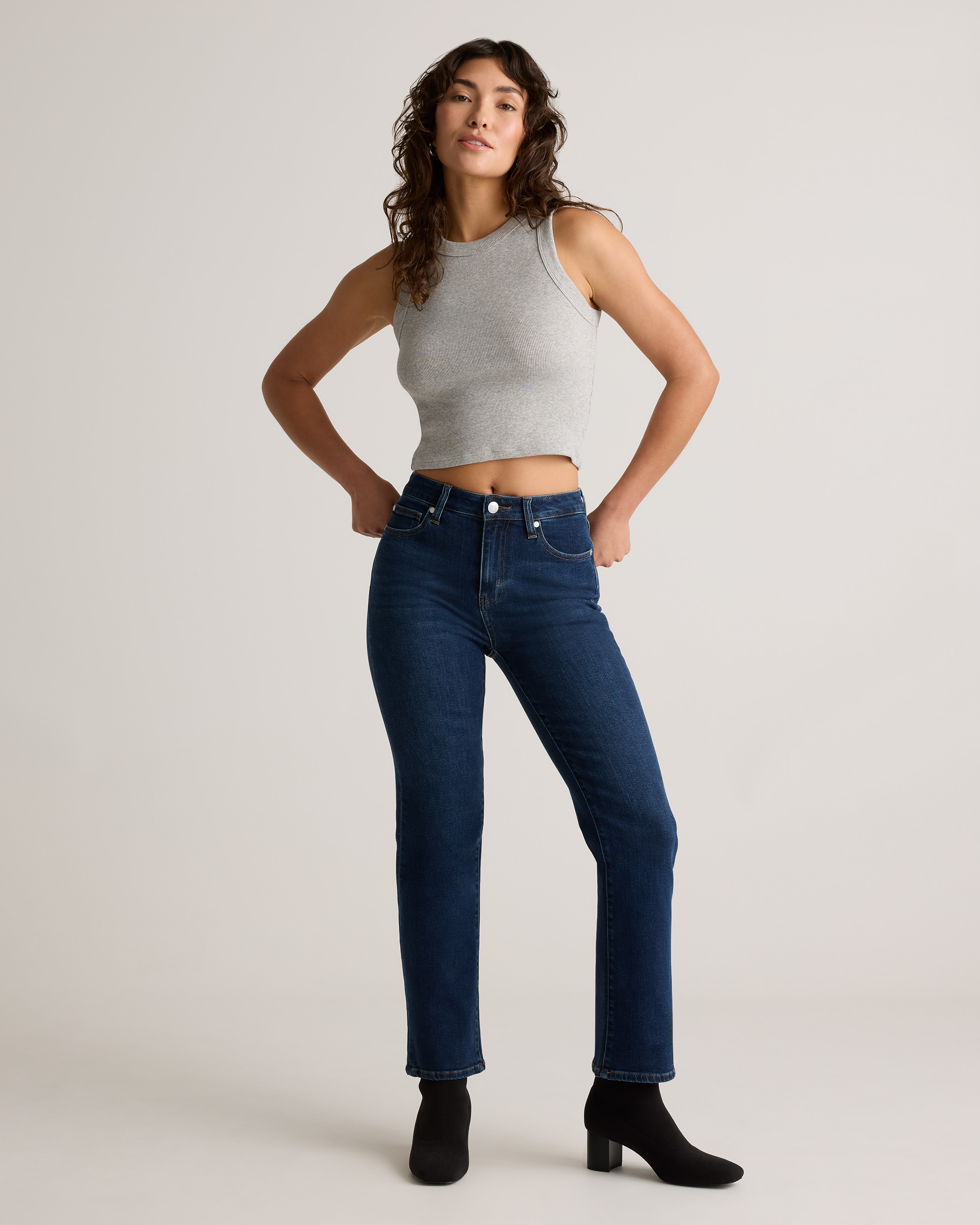 Bella Stretch Straight Jeans — Image 157
