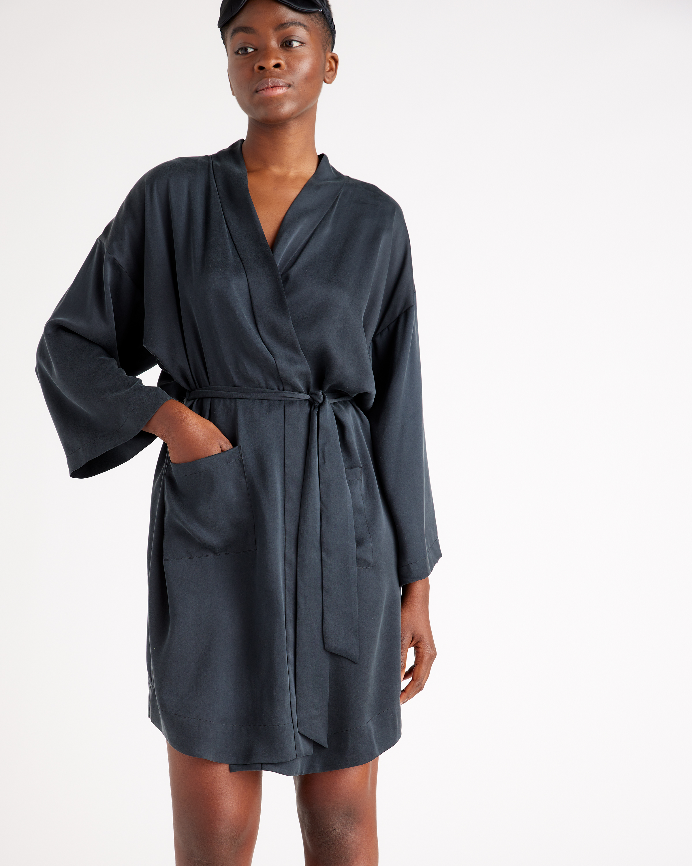 100% Washable Silk Robe — Image 4