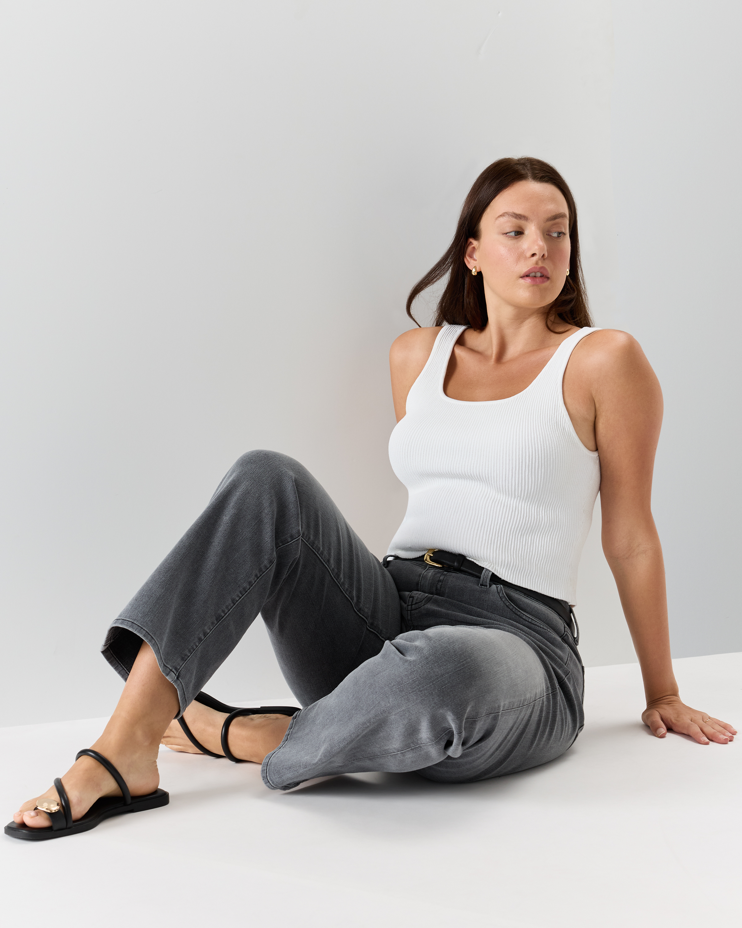 Bella Stretch Straight Jeans — Image 54