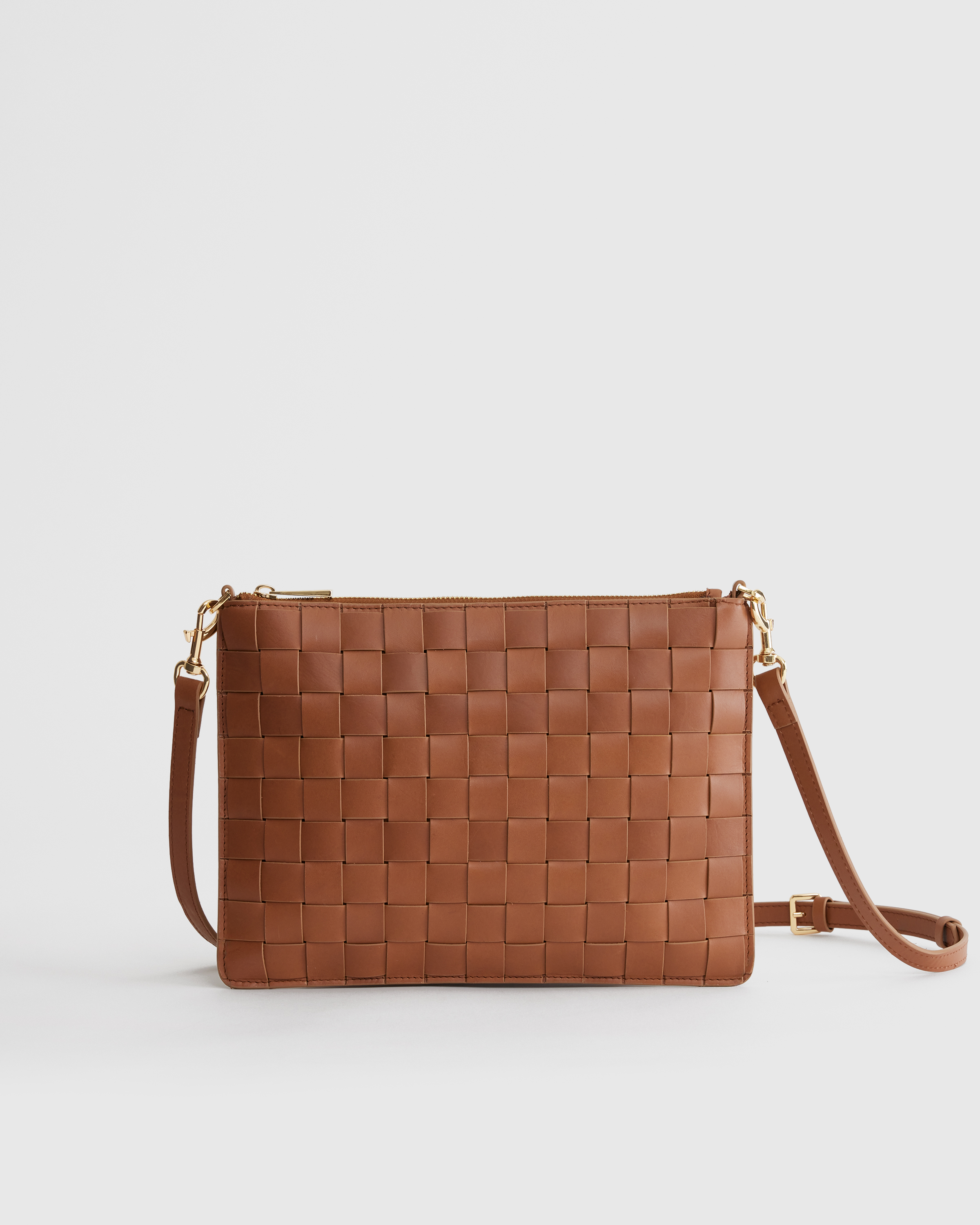 Italian Leather Handwoven Convertible Crossbody — Image 22