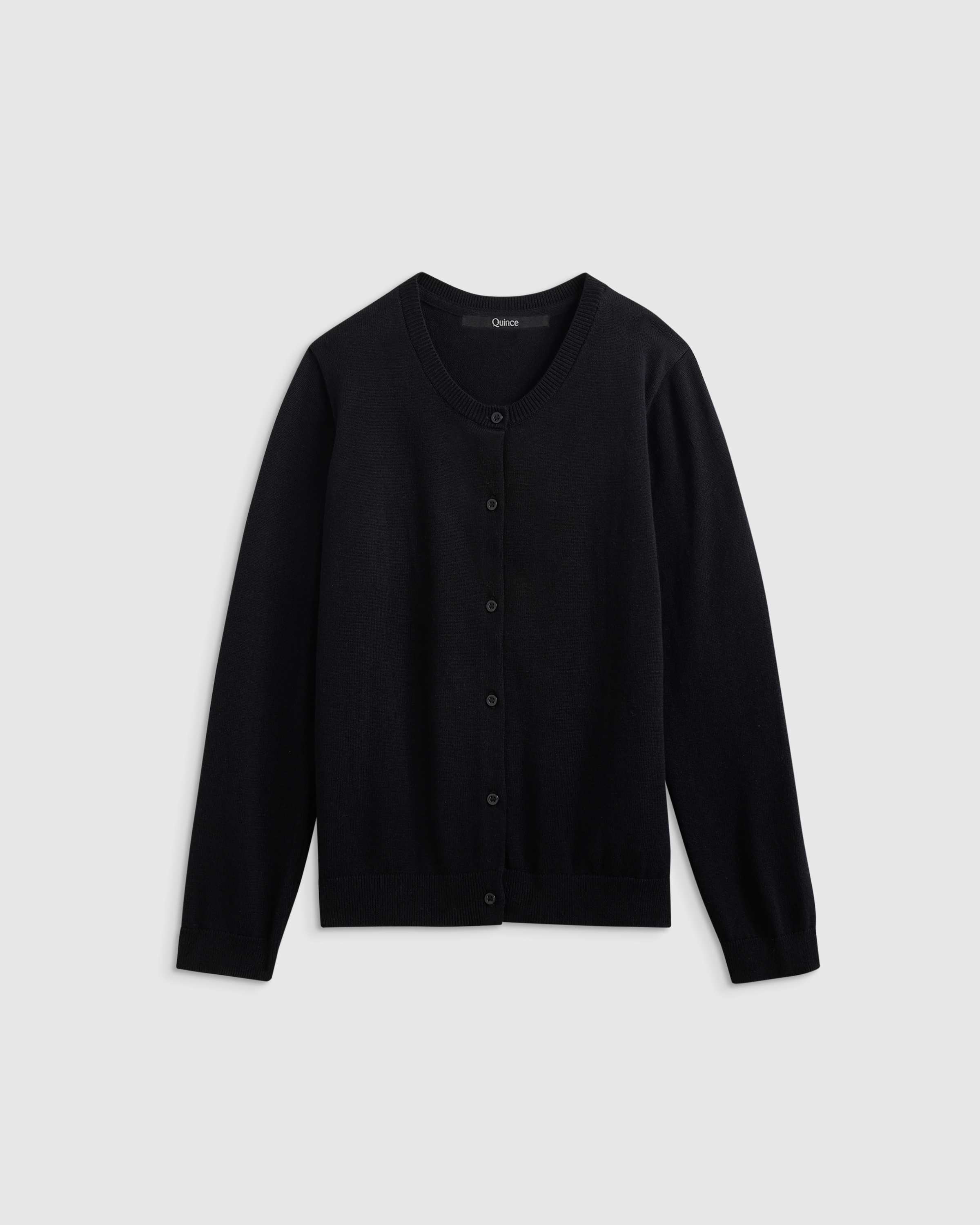 100% Organic Cotton Crewneck Cardigan — Image 17