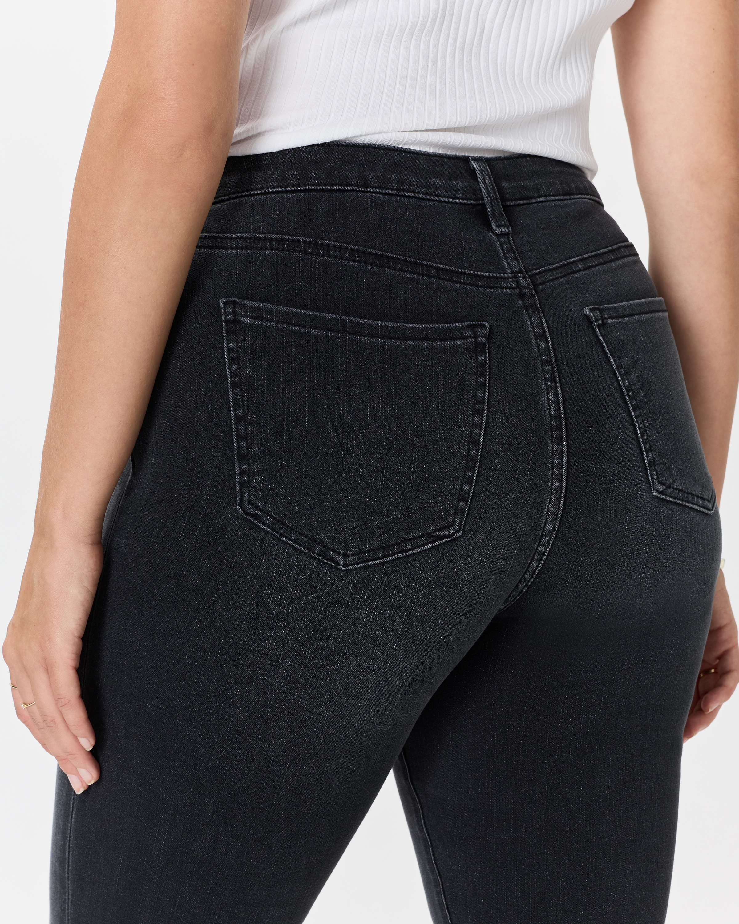 Bella Stretch Kick Flare Jeans — Image 23