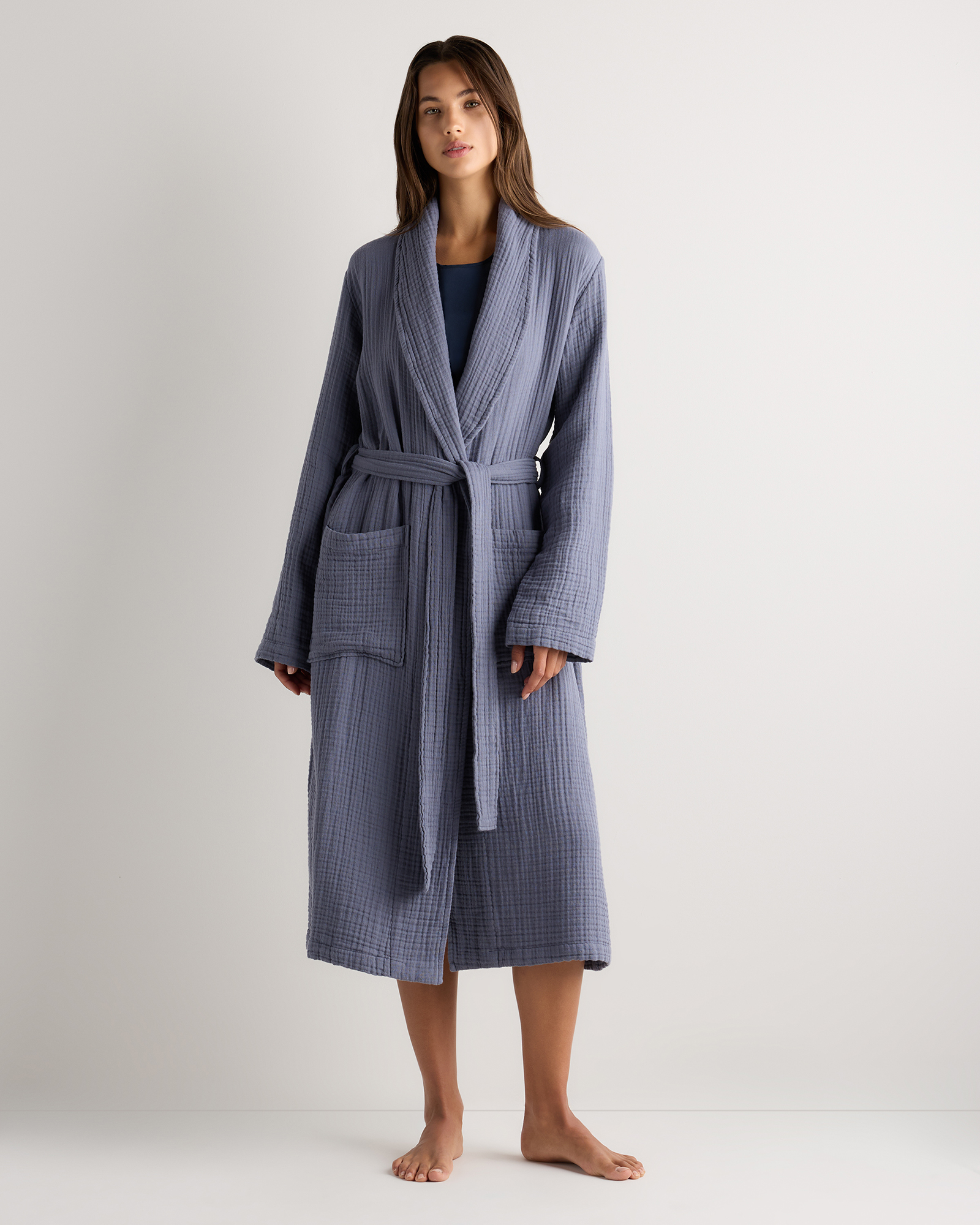 Soft Layered Turkish Cotton Robe — Image 13